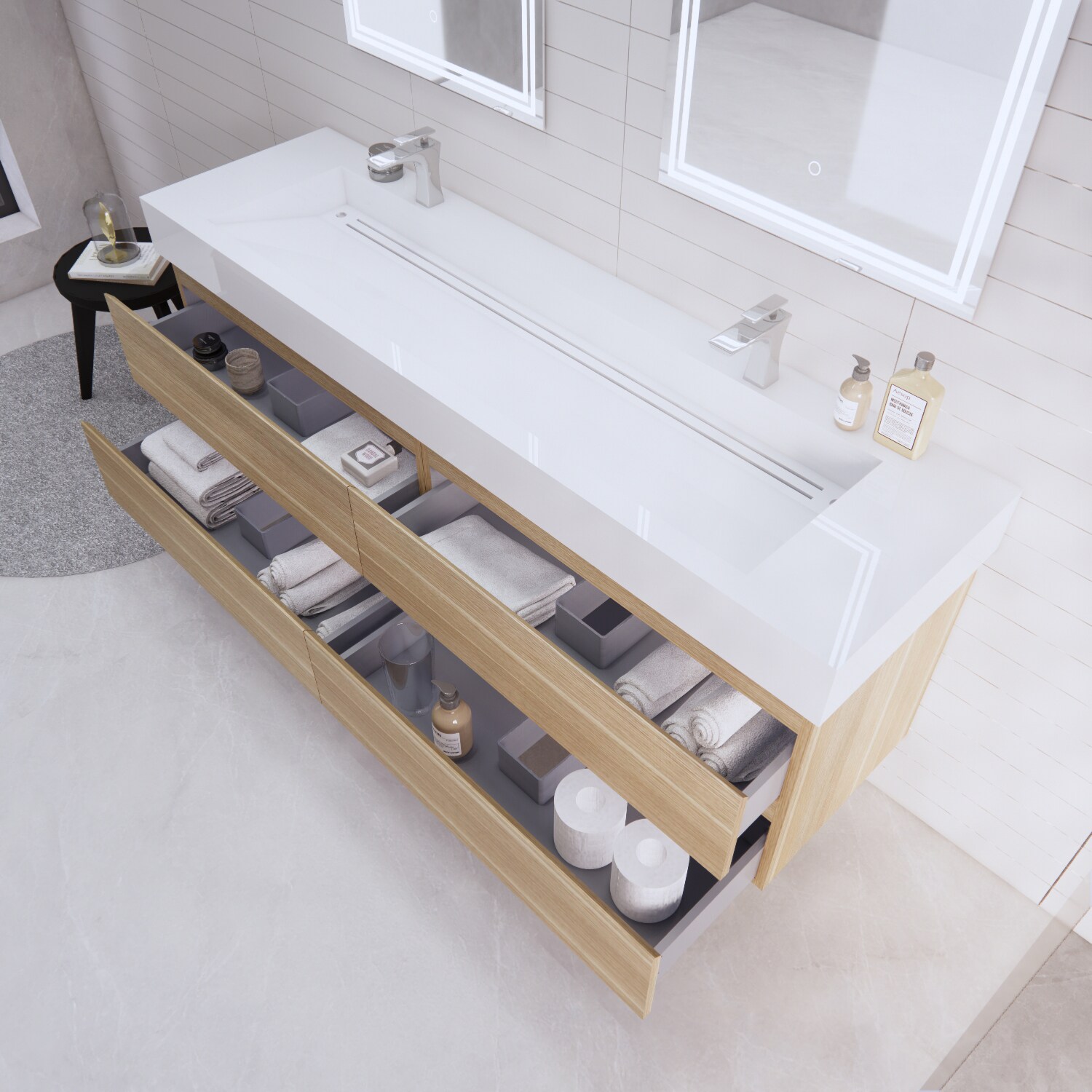 BV Better Vanity BTB-72D-CO Bath-Vanity-Combo - View #8