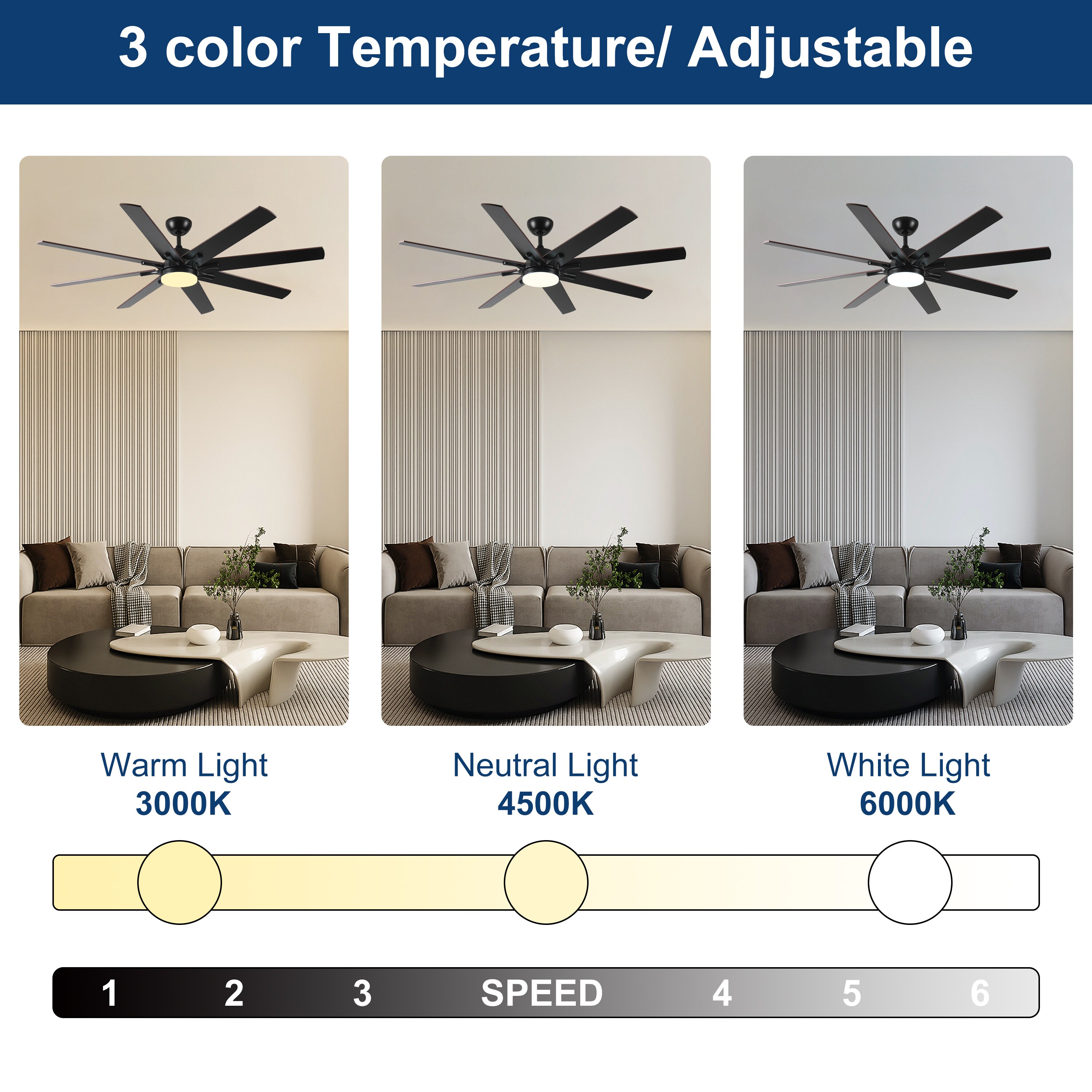 WELLFOR KBSE-43059 Ceiling-Fans - View #7