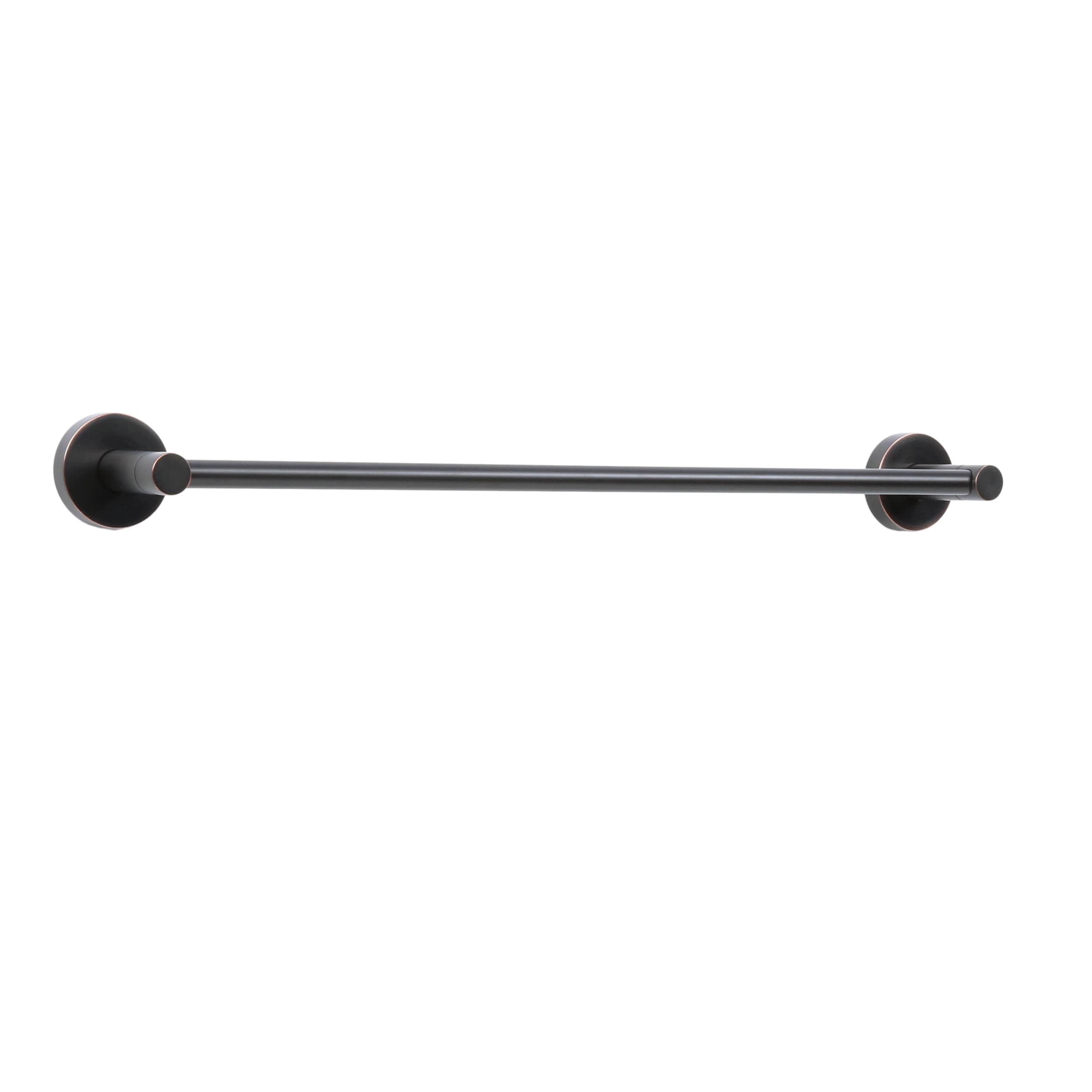 allen + roth Salem 18-in Oil-Rubbed Bronze Wall Mount Single Towel Bar ...