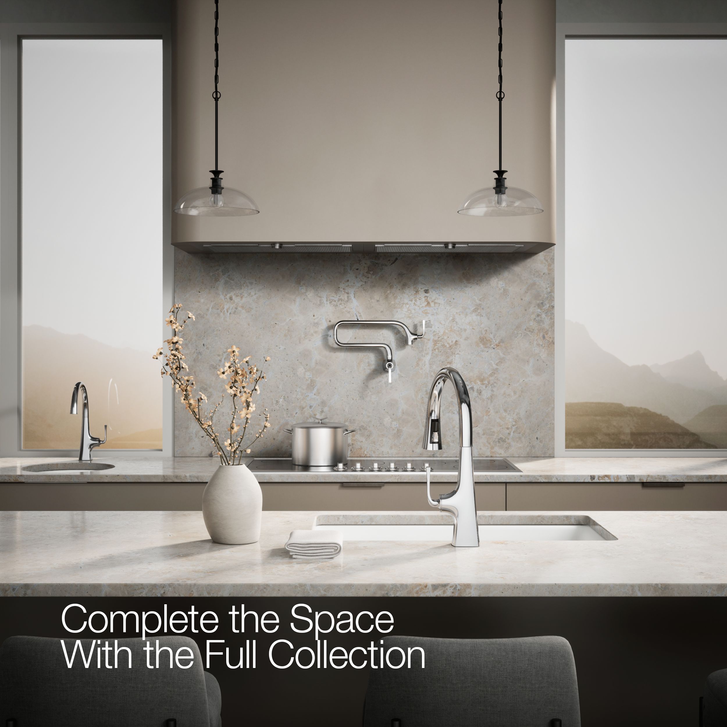 KOHLER K-22062-CP Kitchen-Faucets - View #13