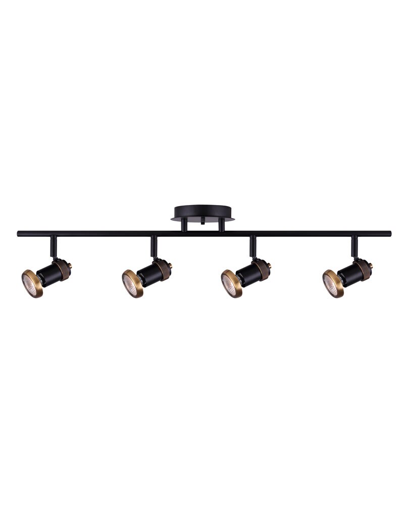 four light track lighting