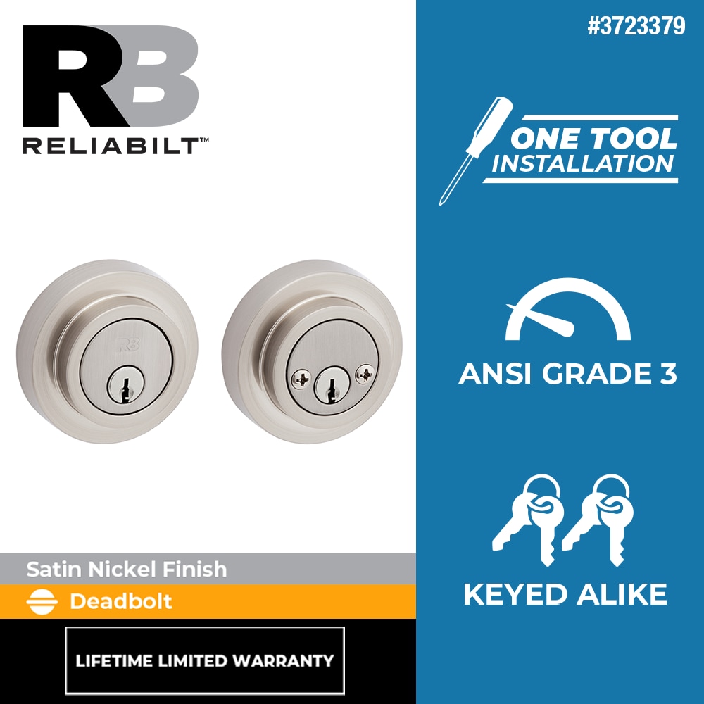 RELIABILT 93720-017 Door-Deadbolts - View #2