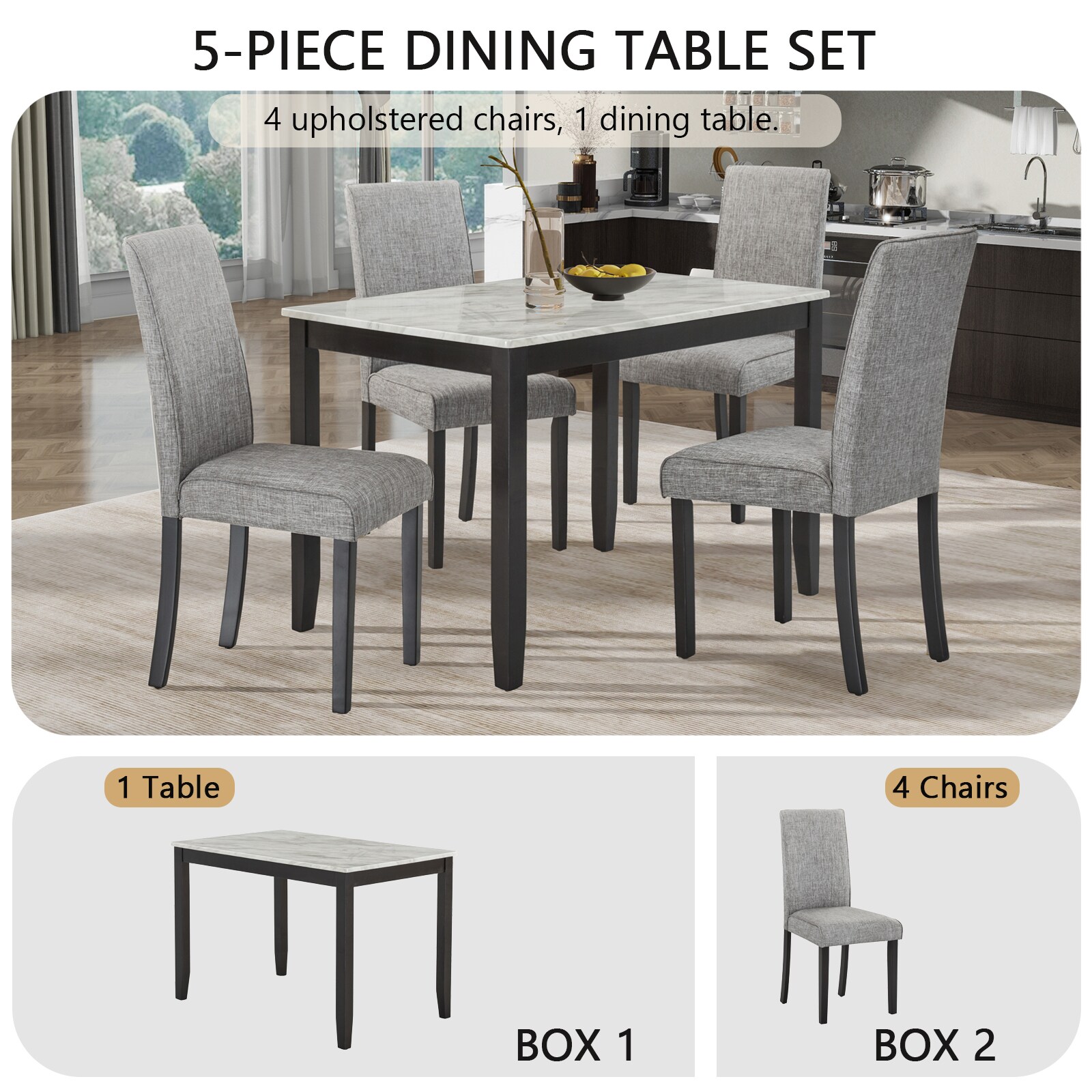 Siavonce XHS00058 Dining-Sets - View #2