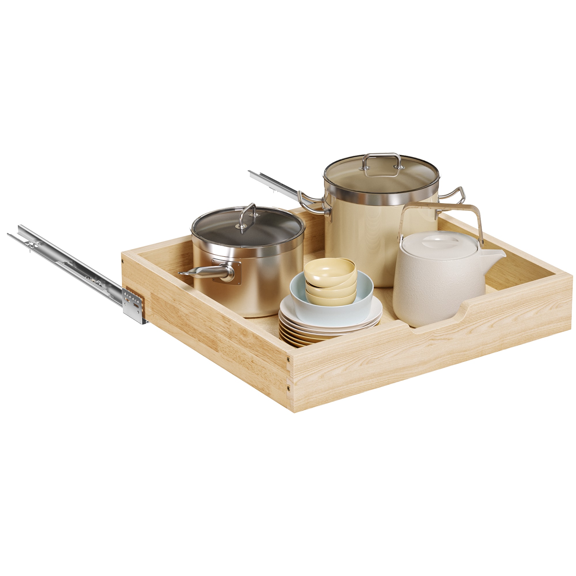 LUXEYARD WDBKD225V1 Pull-Out-Cabinet-Baskets - View #4