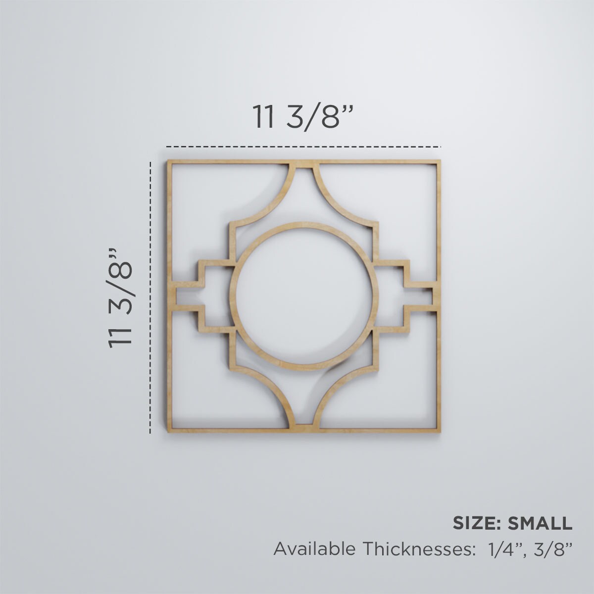 Ekena Millwork WALW12X12X0375GYPMF Wall-Panels - View #3