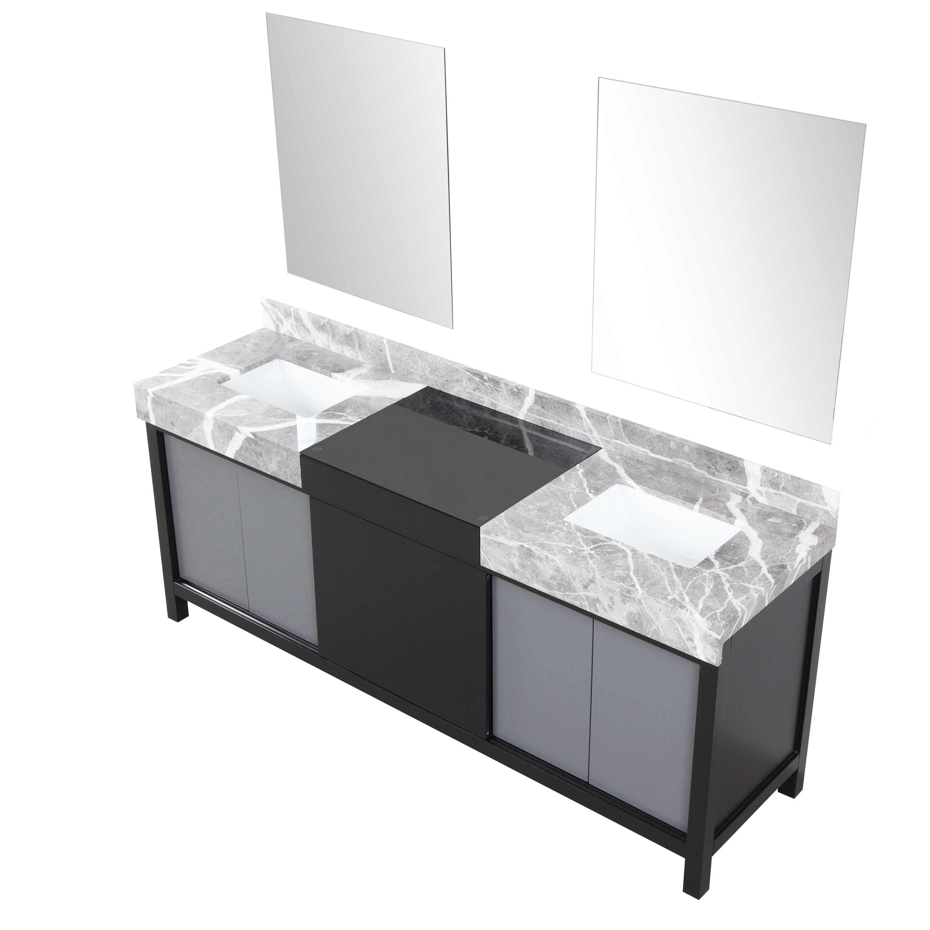 Lexora LZ342280DLISM30 Bath-Vanity-Combo - View #4