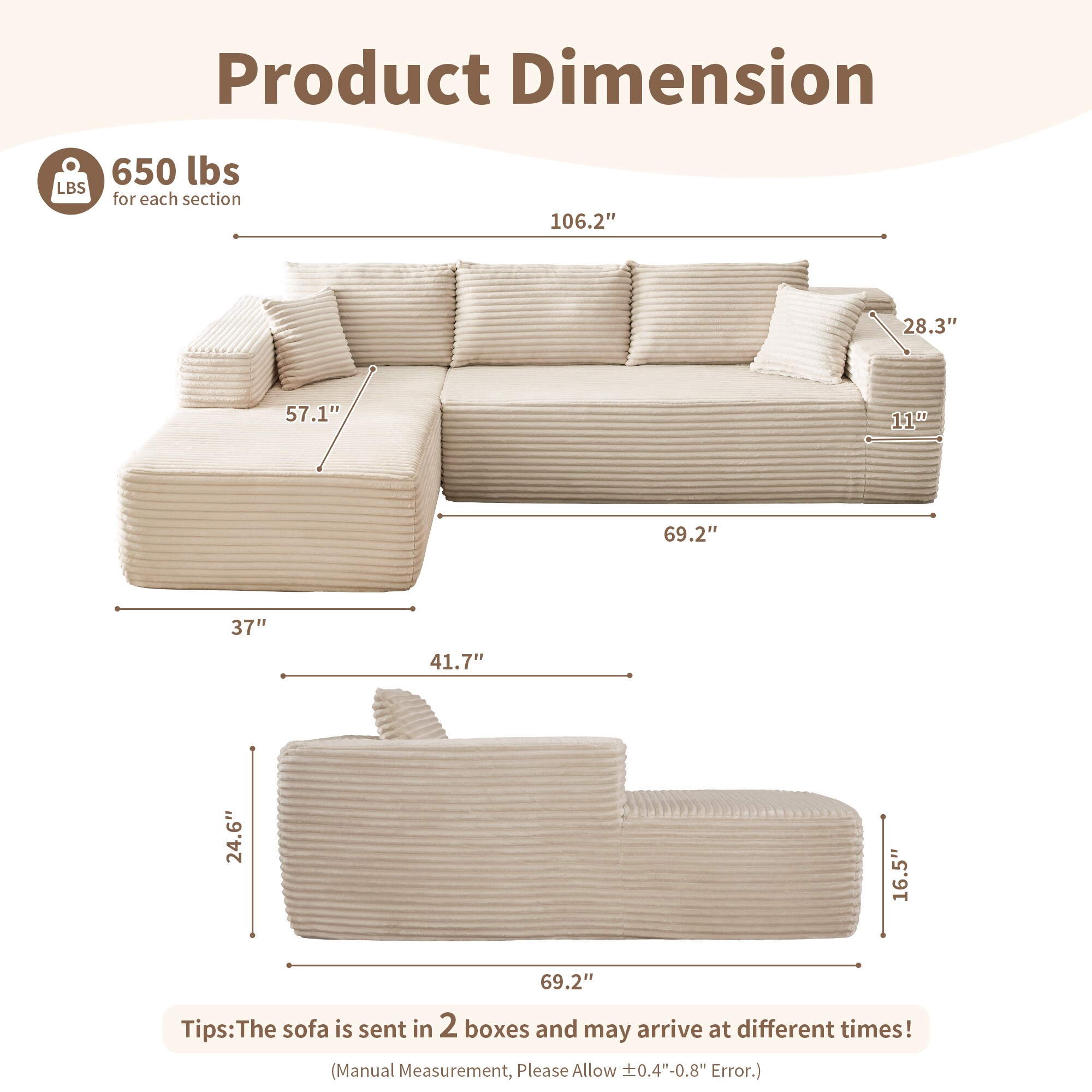 Pouuin SVIVI-240L Sofas-Loveseats - View #6