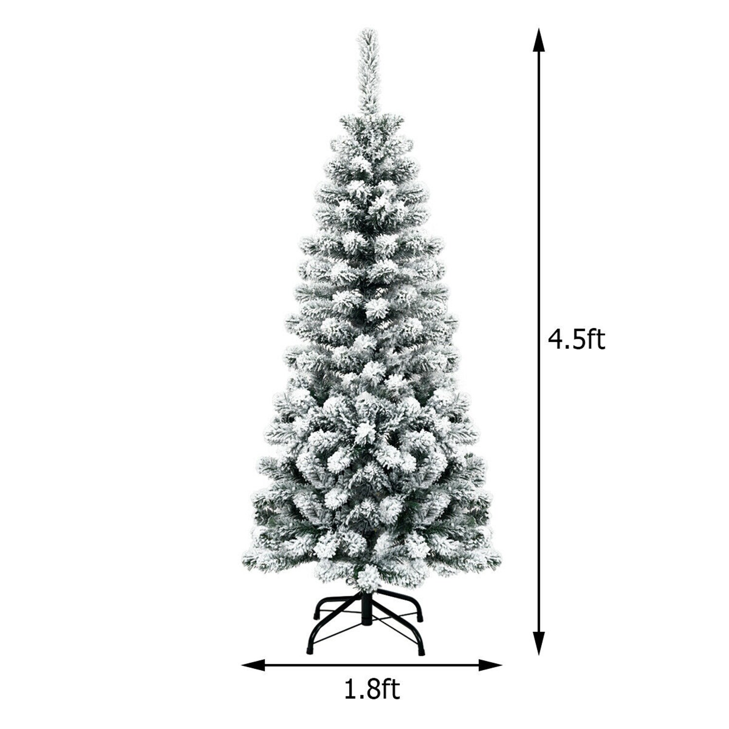 WELLFOR HYJ22871 Artificial-Christmas-Trees - View #5