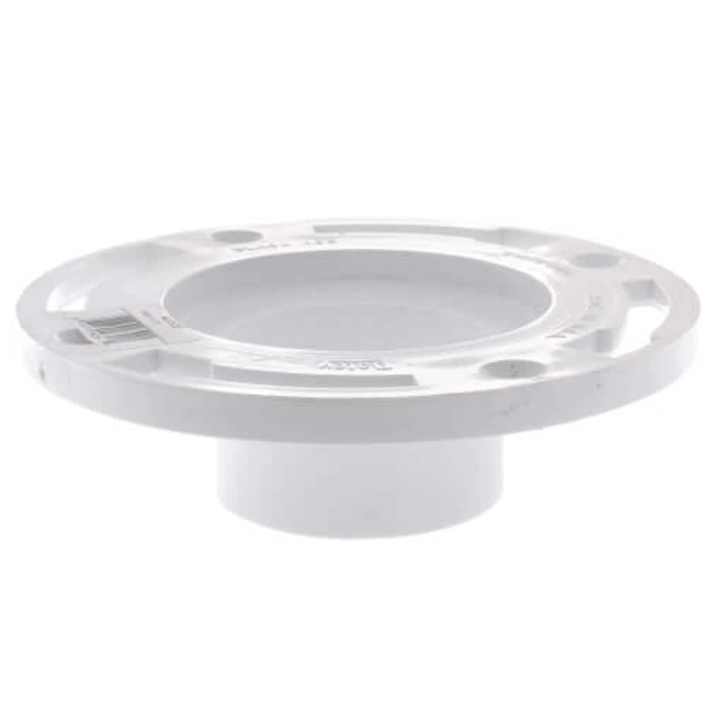 Oatey 733575 3-Inches White PVC Closet flange
