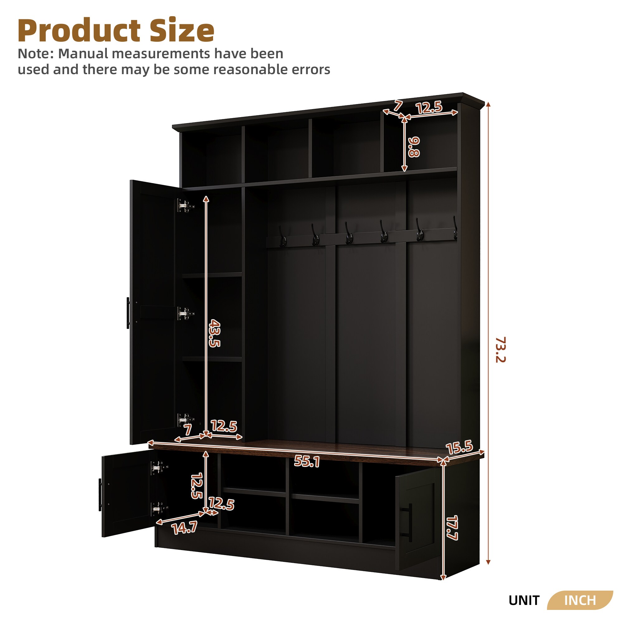 JANSNO HT-CR-08 Hall-Trees - View #2