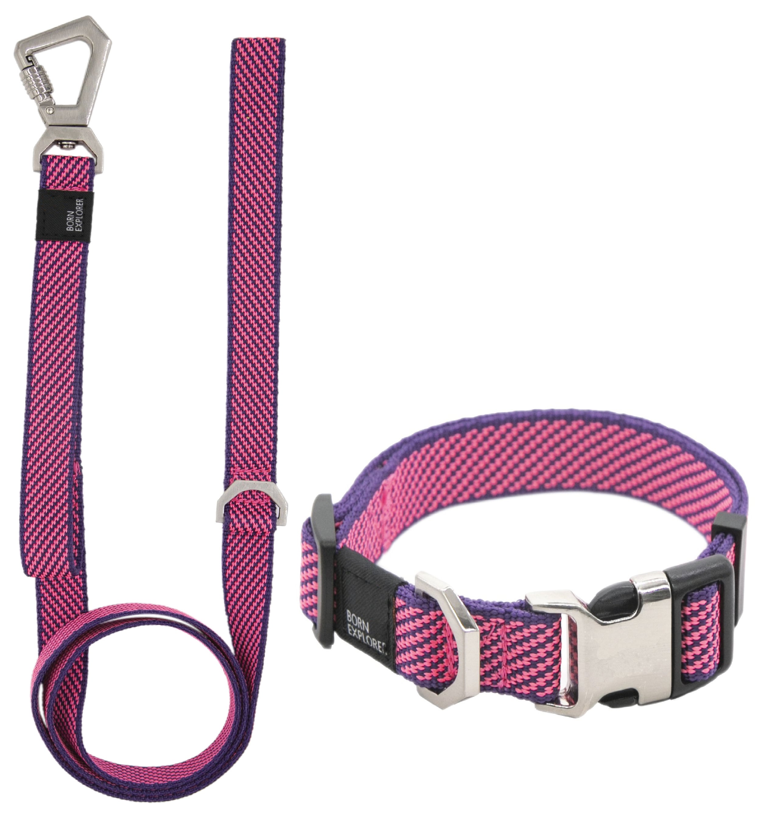 Pink Dog Leashes, Collars, and Harnesses