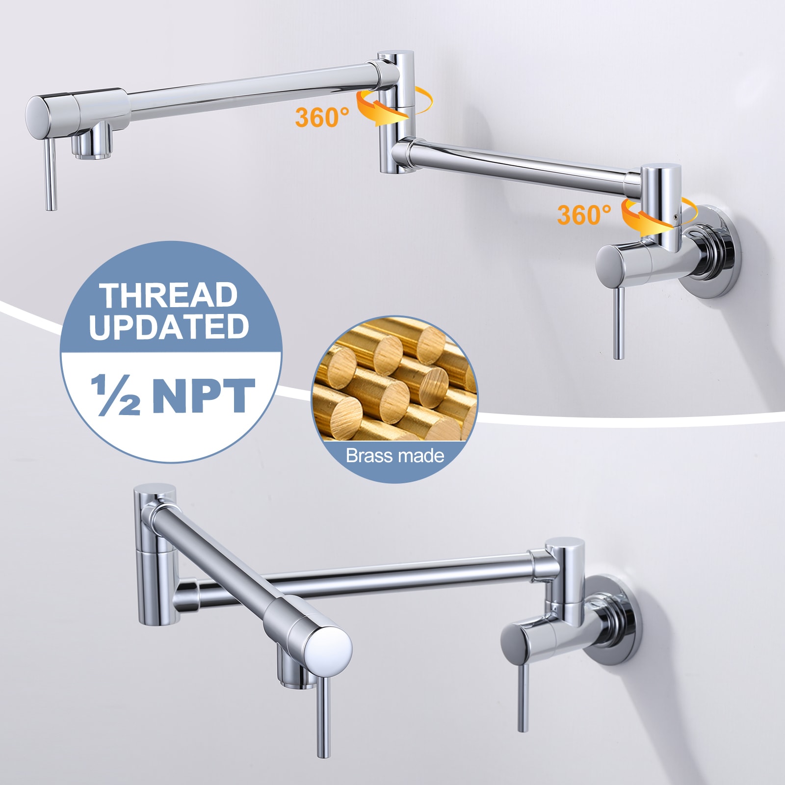 WOWOW 2314600C-LW Kitchen-Faucets - View #5