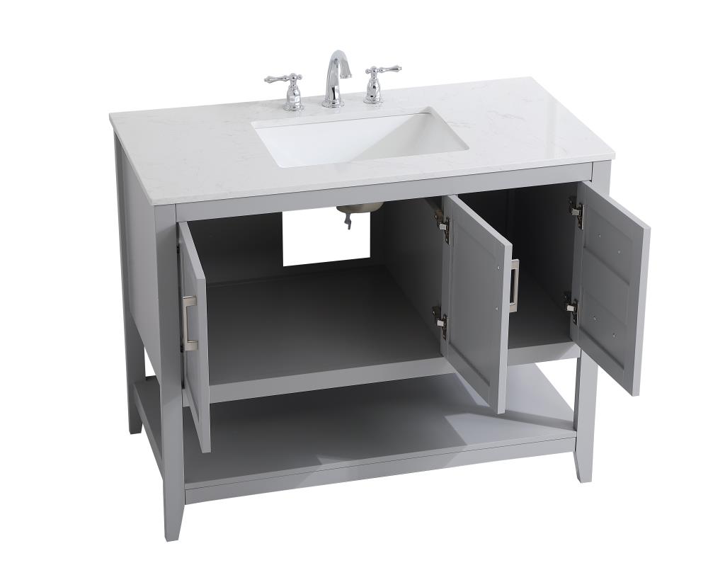Elegant Decor FI48042GR Bath-Vanity-Combo - View #11