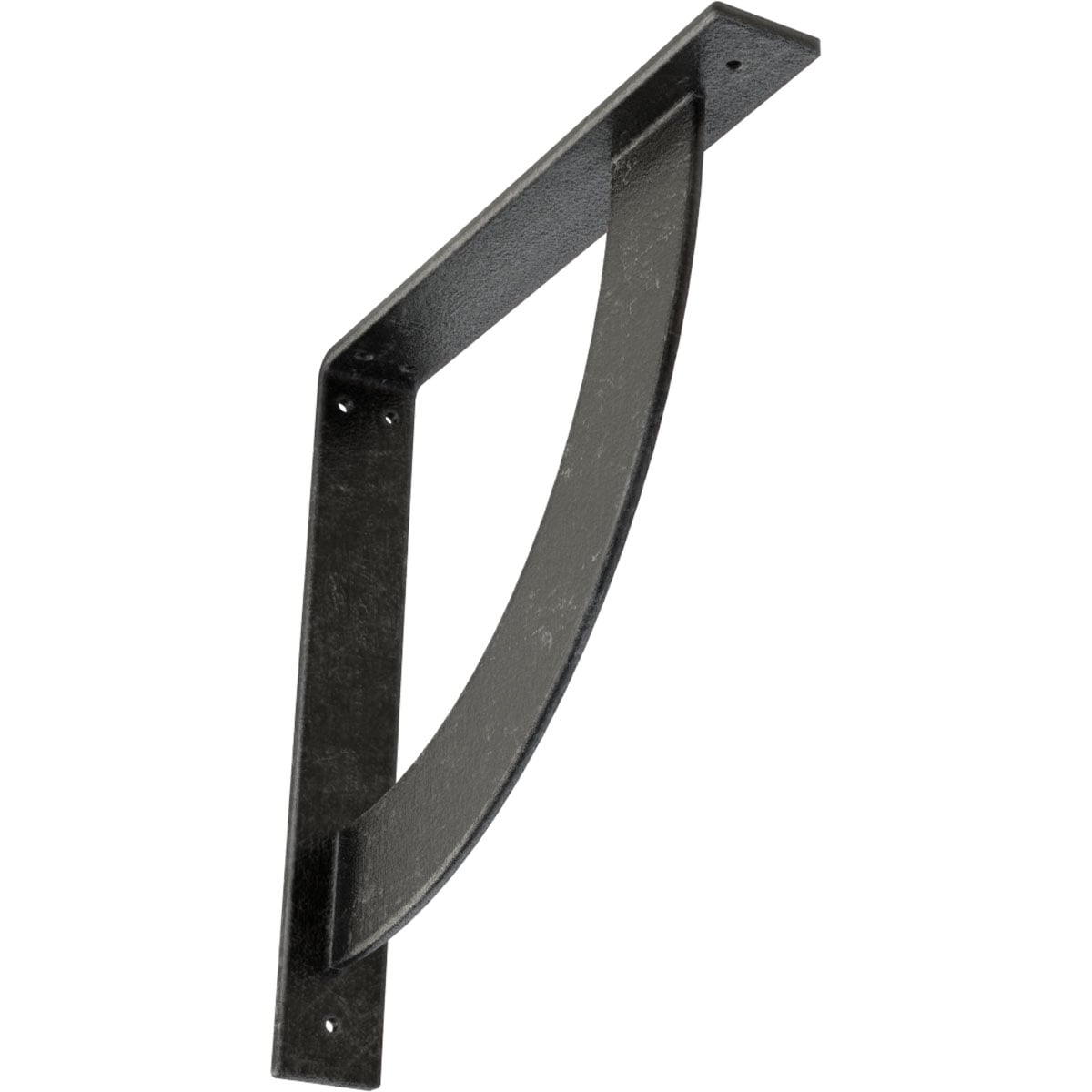 Ekena Millwork BKTM02X14X14BUASV Bulwark 14-in x 2-in x 14-in Gray Steel Mounting bracket
