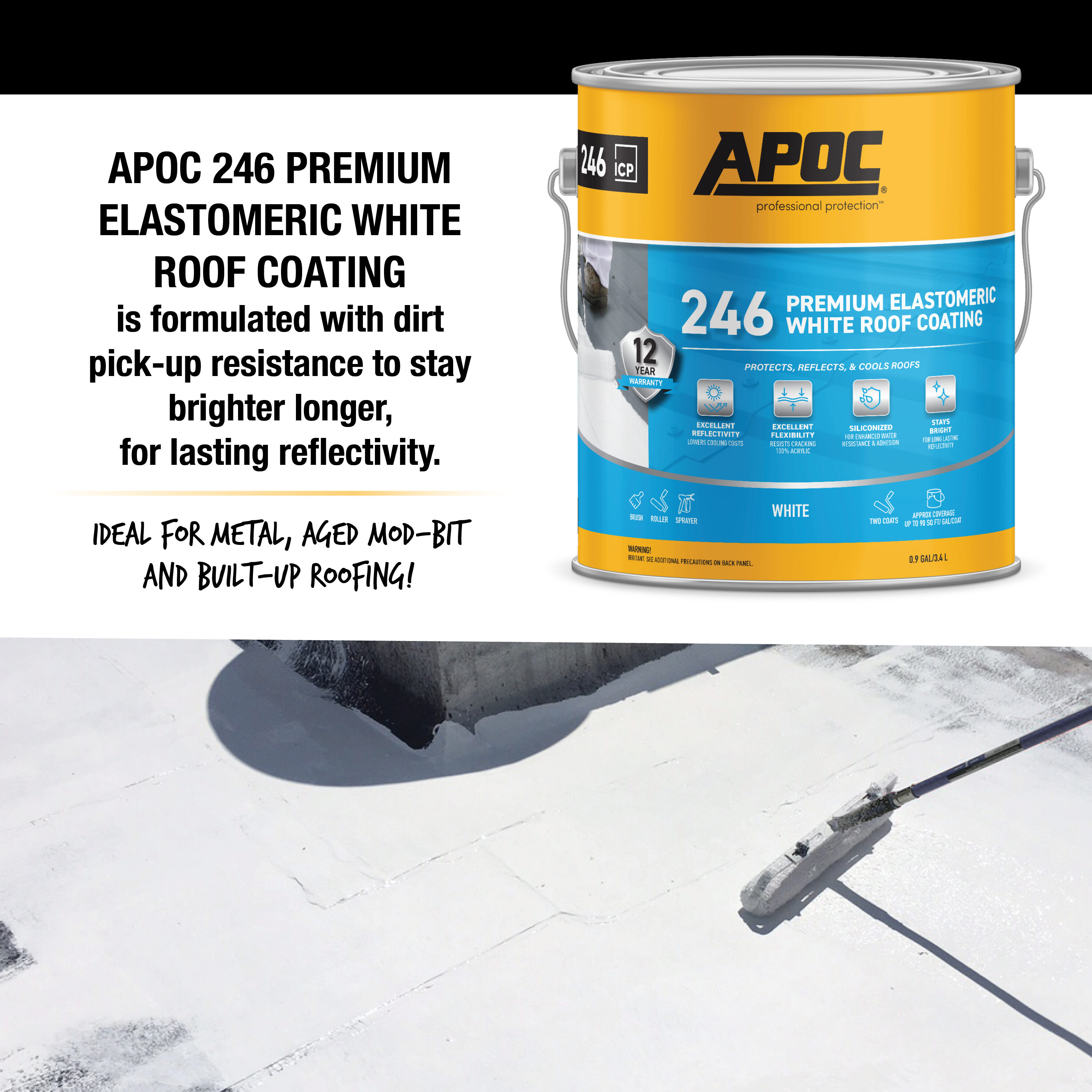 APOC AP-2461 Reflective-Roof-Coatings - View #4