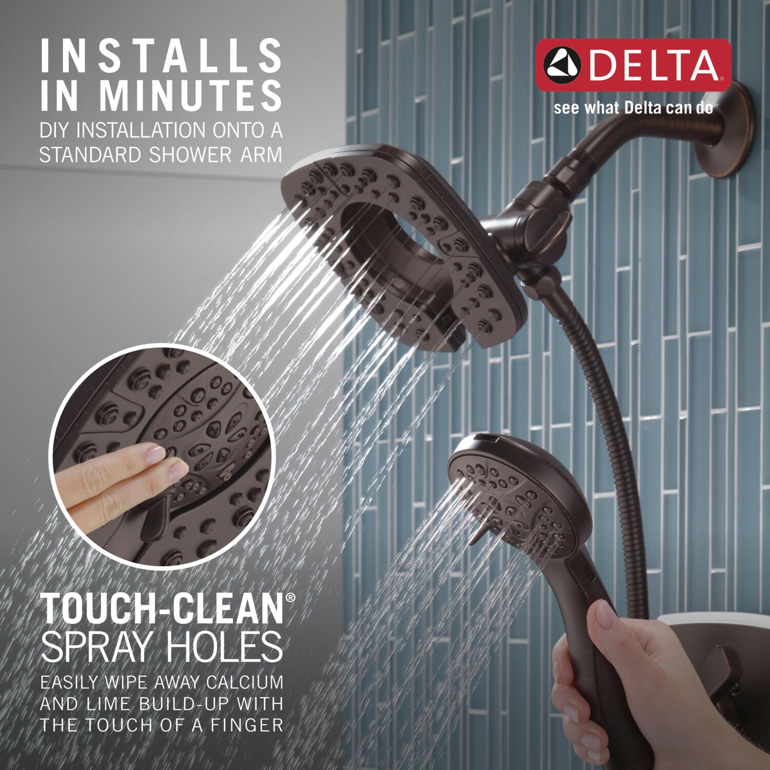 Delta 58498-RB Fixed-Showerhead - View #6