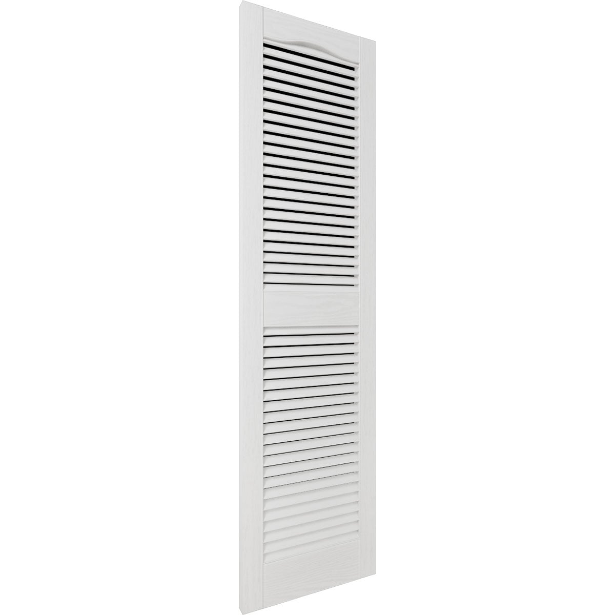 Ekena Millwork LL1C12X05100WH Exterior-Shutters - View #2
