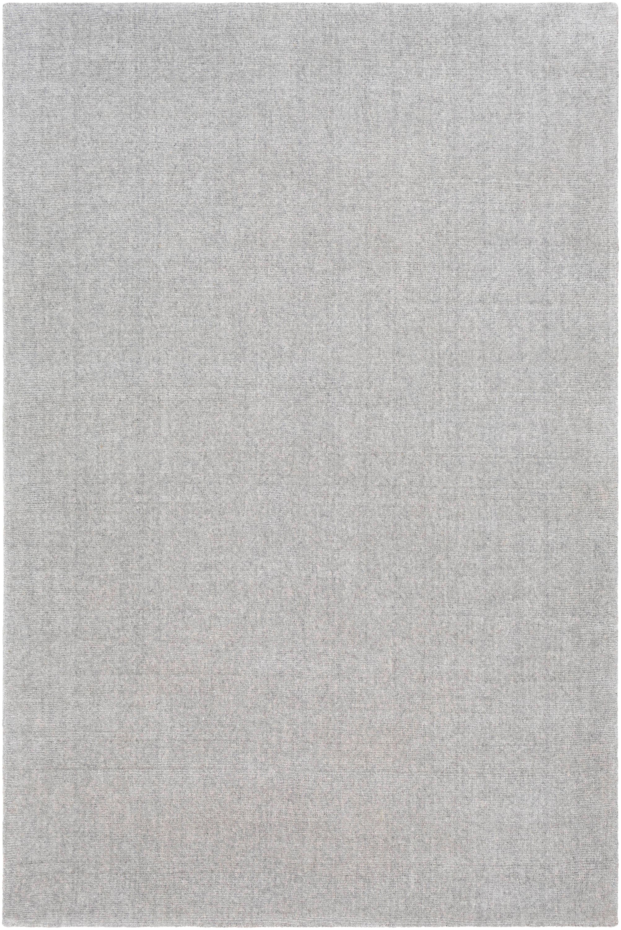 Livabliss BAR2304-810 Bari 8 x 10 (ft) Tufted Wool Medium Gray Rectangular Indoor Solid Area rug