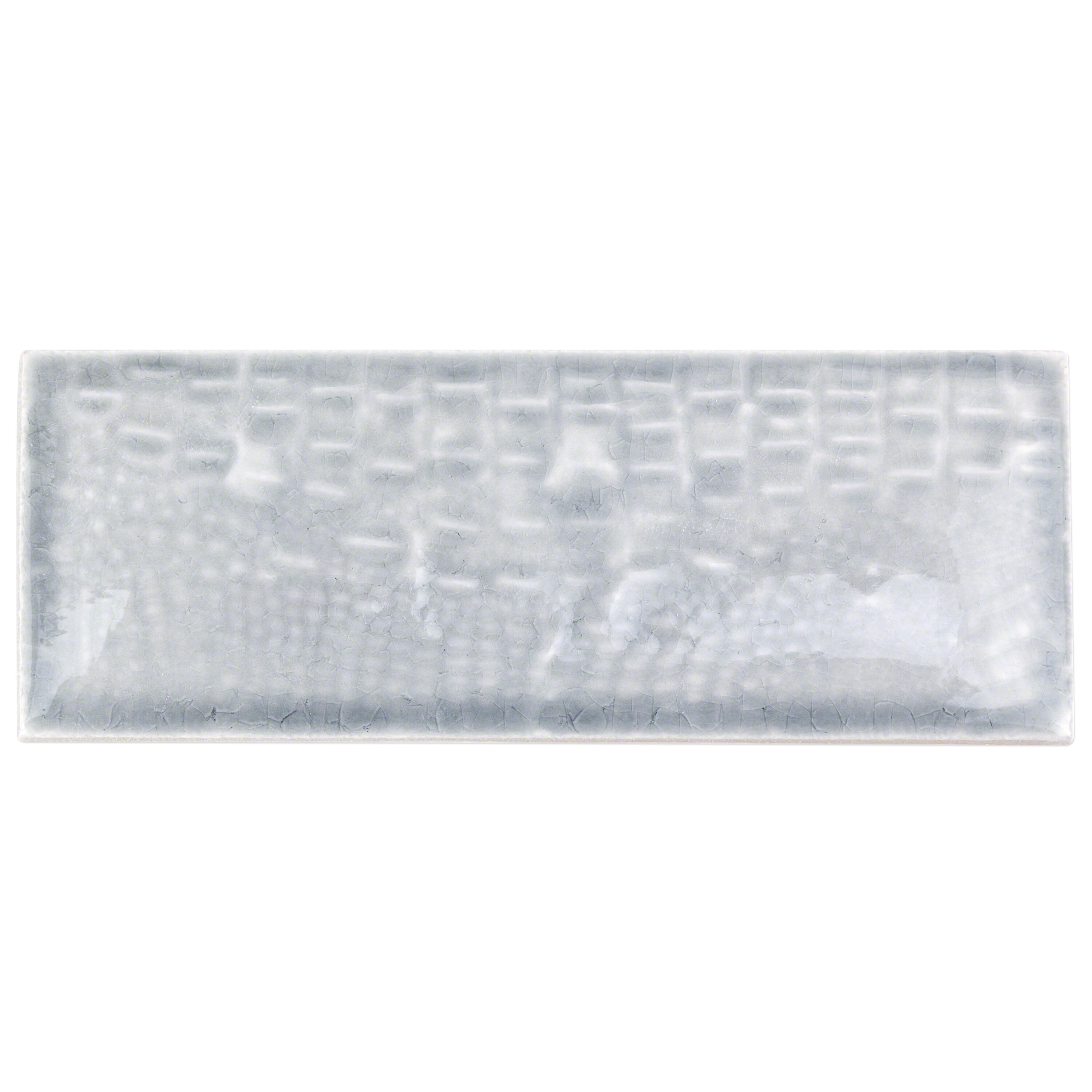 Artmore Tile EXT3RD102625 Sample - Cuban Sky 3-in x 8-in Polished Ceramic Brick look Floor and Wall Tile