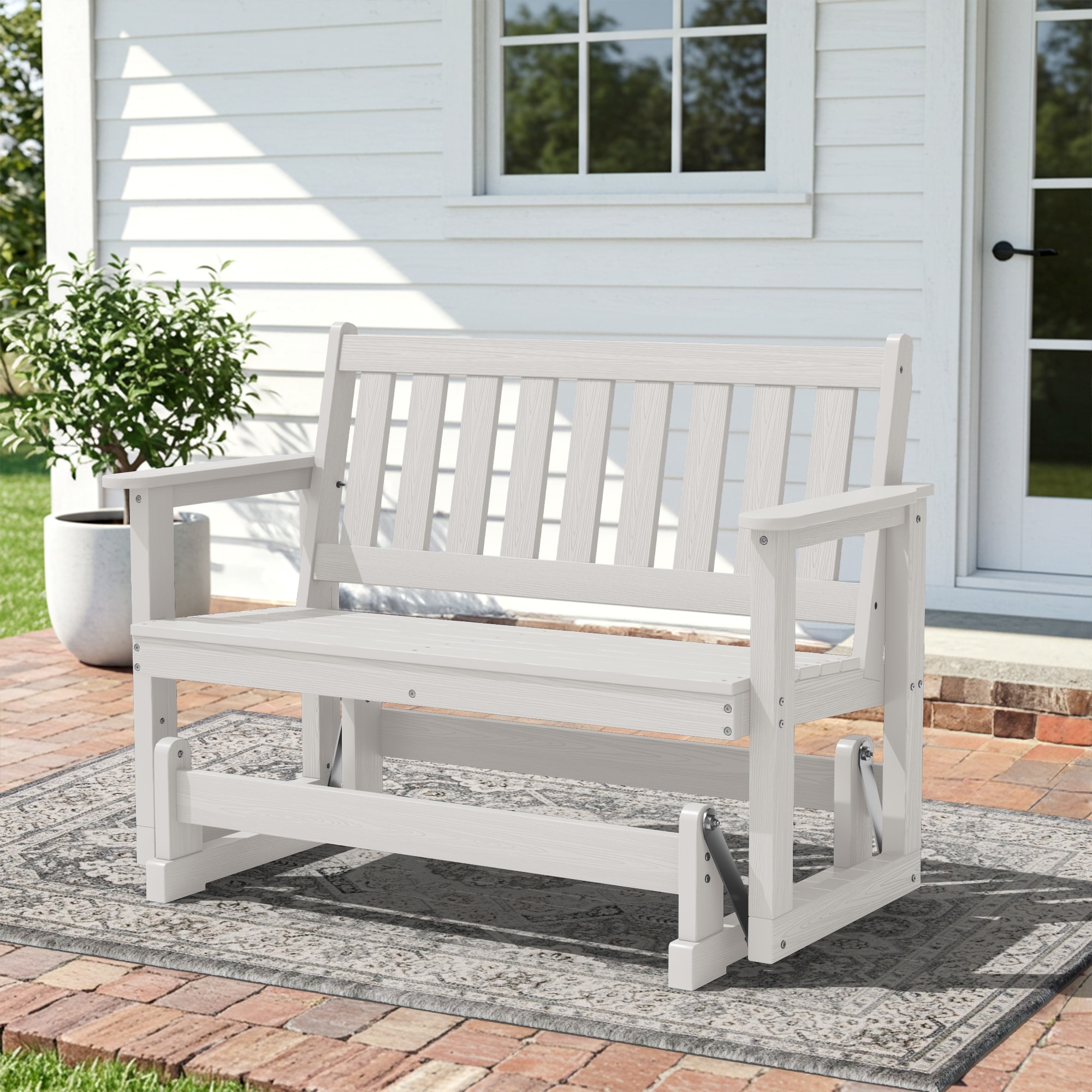 Serwall LS-YBY-WH benches - View #2
