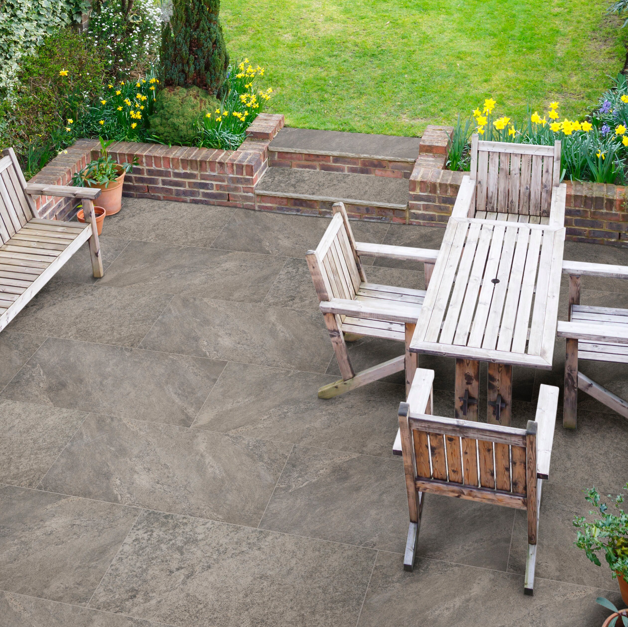 WonderLand LPAVNQUAGRA2448 Patio-Stone-Pavers - View #4