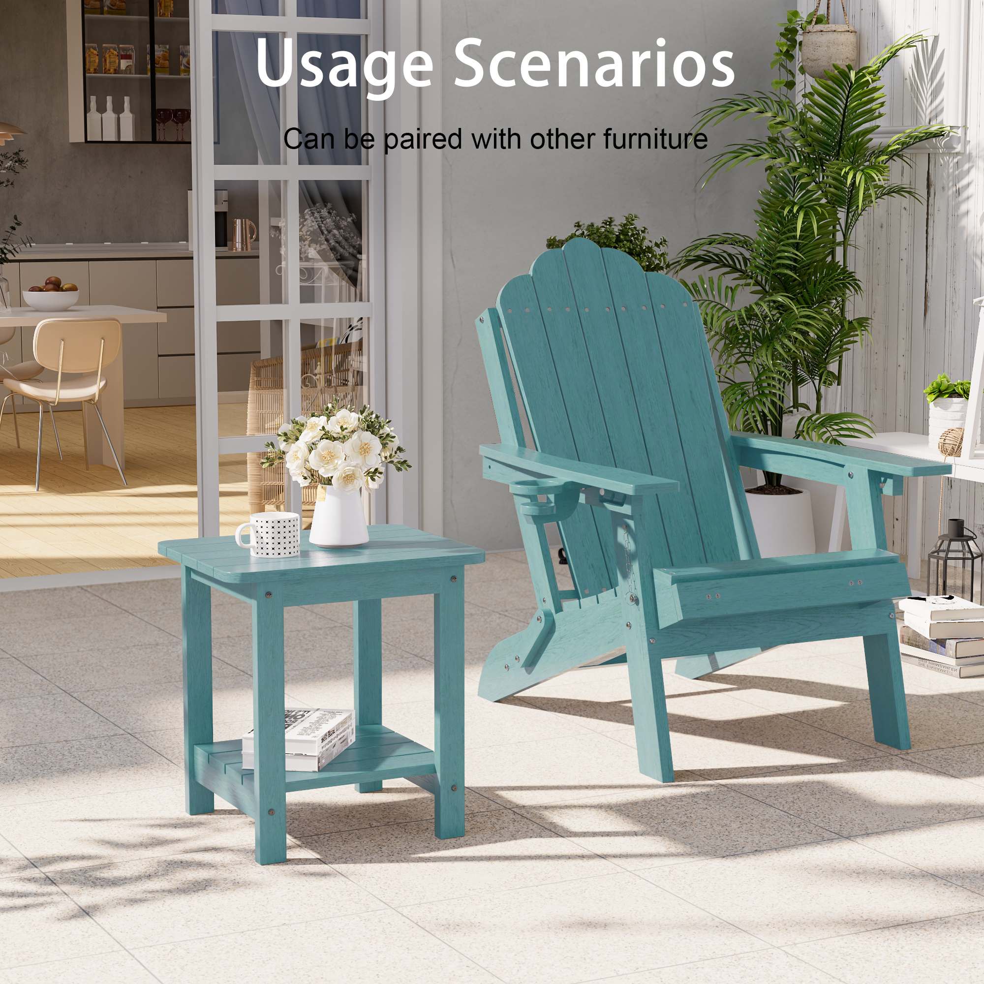 Aok Garden LWP-ET-15-LB Patio-Tables - View #6