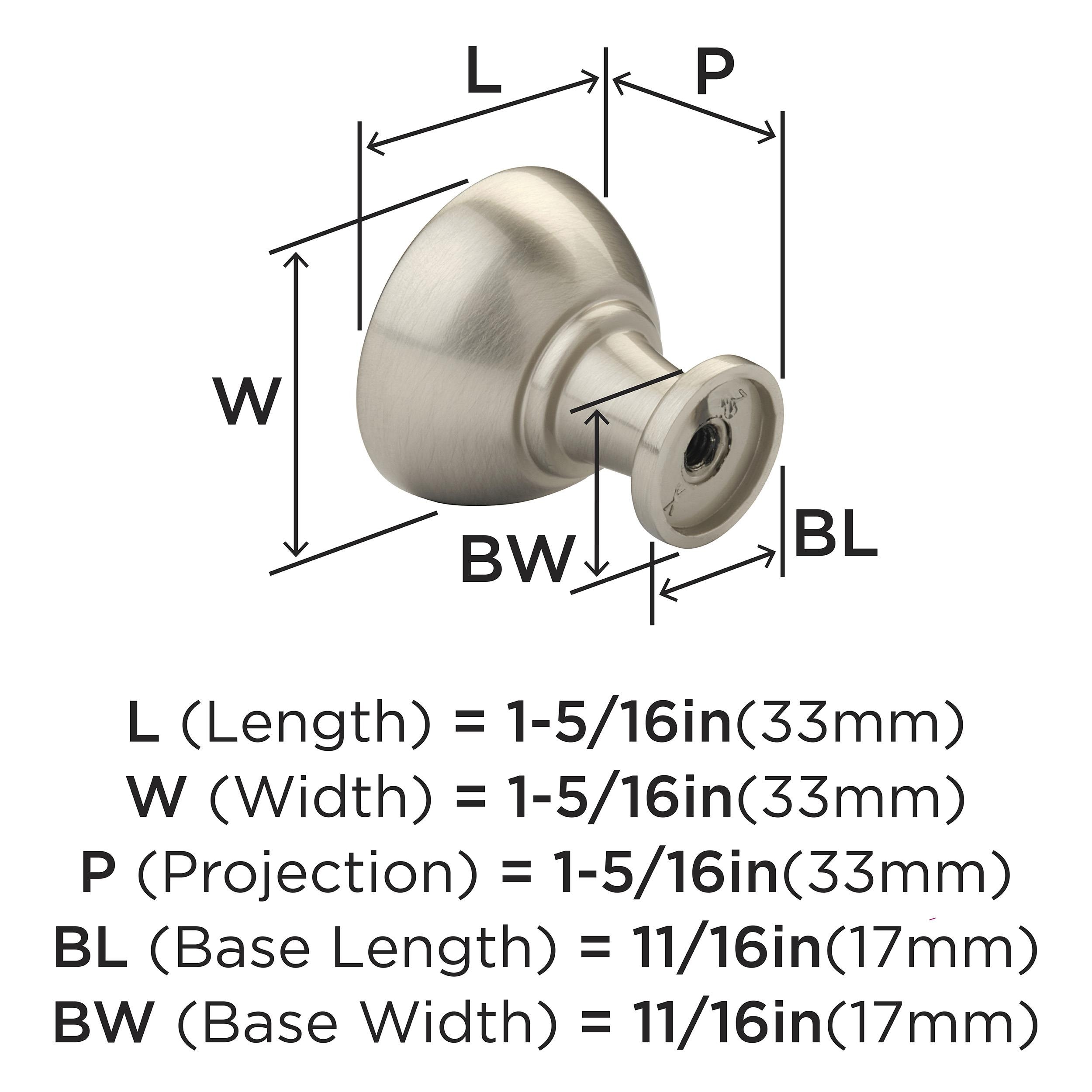 Amerock BP37330G10 Cabinet-Knobs - View #4