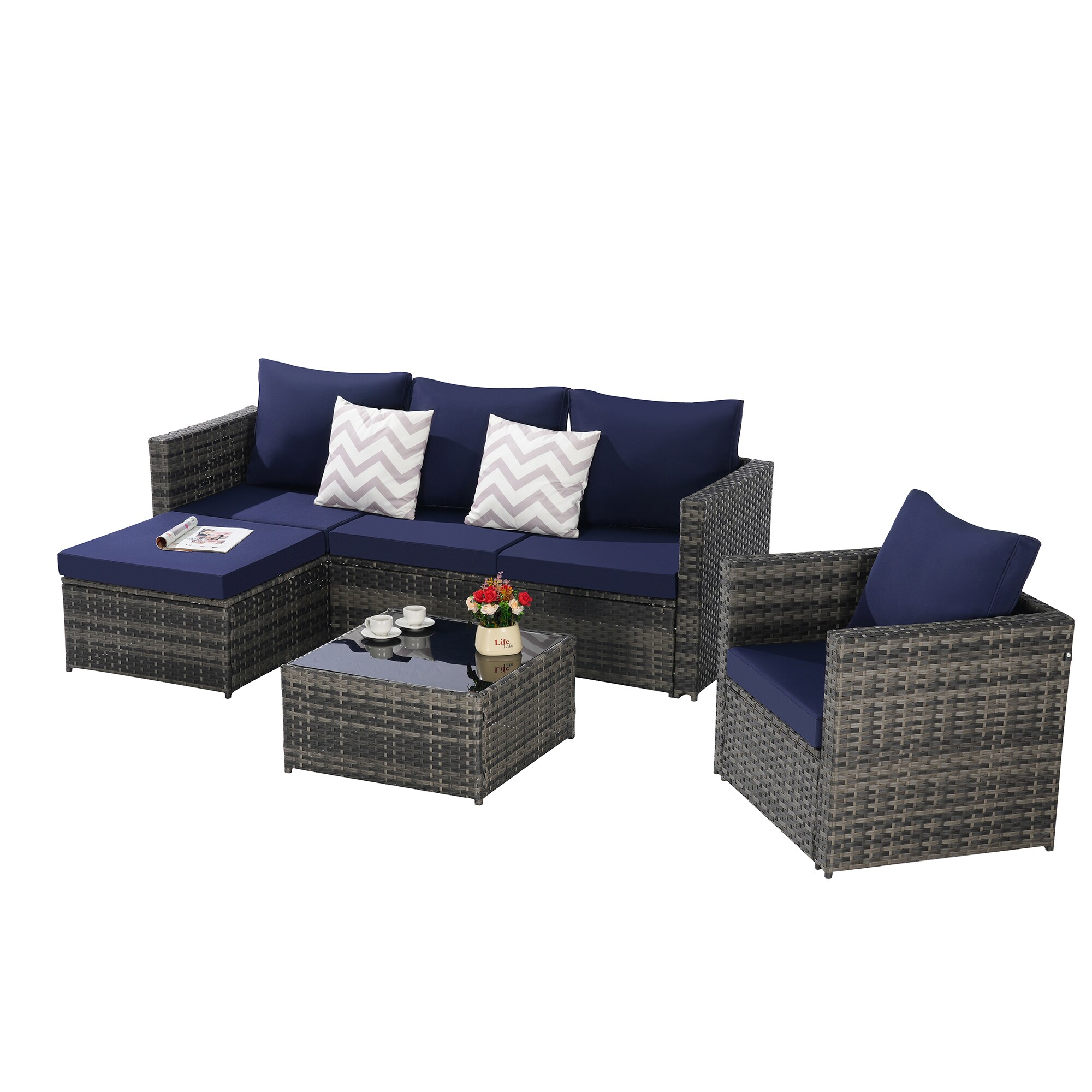 SINOFURN SYB670029NY Patio-Conversation-Sets - View #9