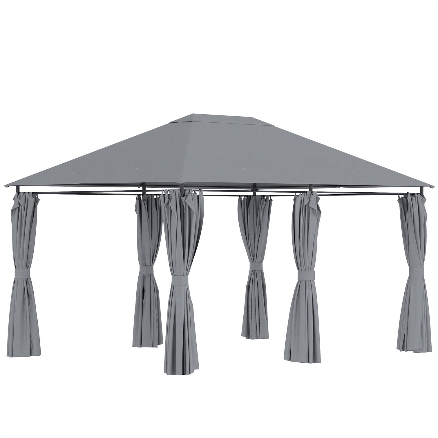 SunJet UPQKOFF5B92E Wood-Resin-Gazebos - View #2