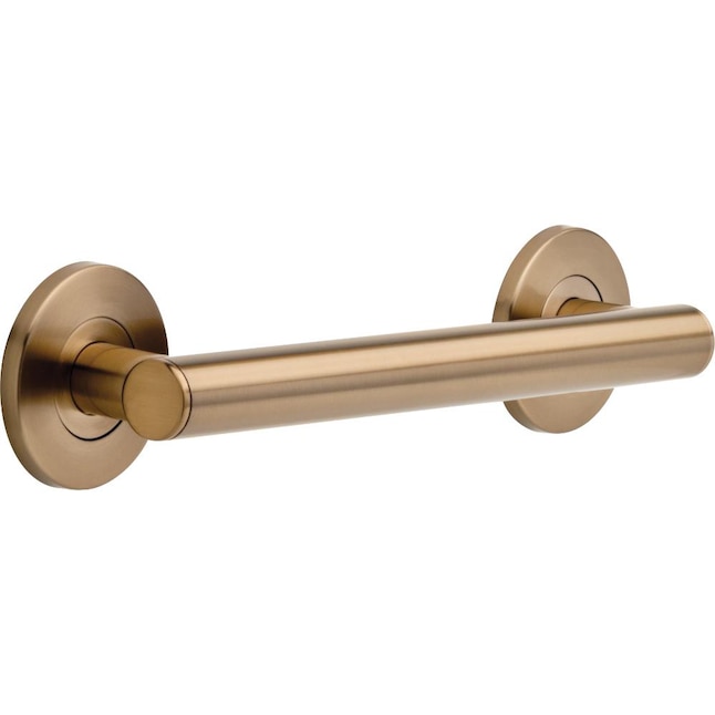 Delta Contemporary 12-in Champagne Bronze Wall Mount (ADA Compliant) Grab Bar Delta Contemporary 12-in Champagne Bronze Wall Mount (ADA Compliant) Grab Bar