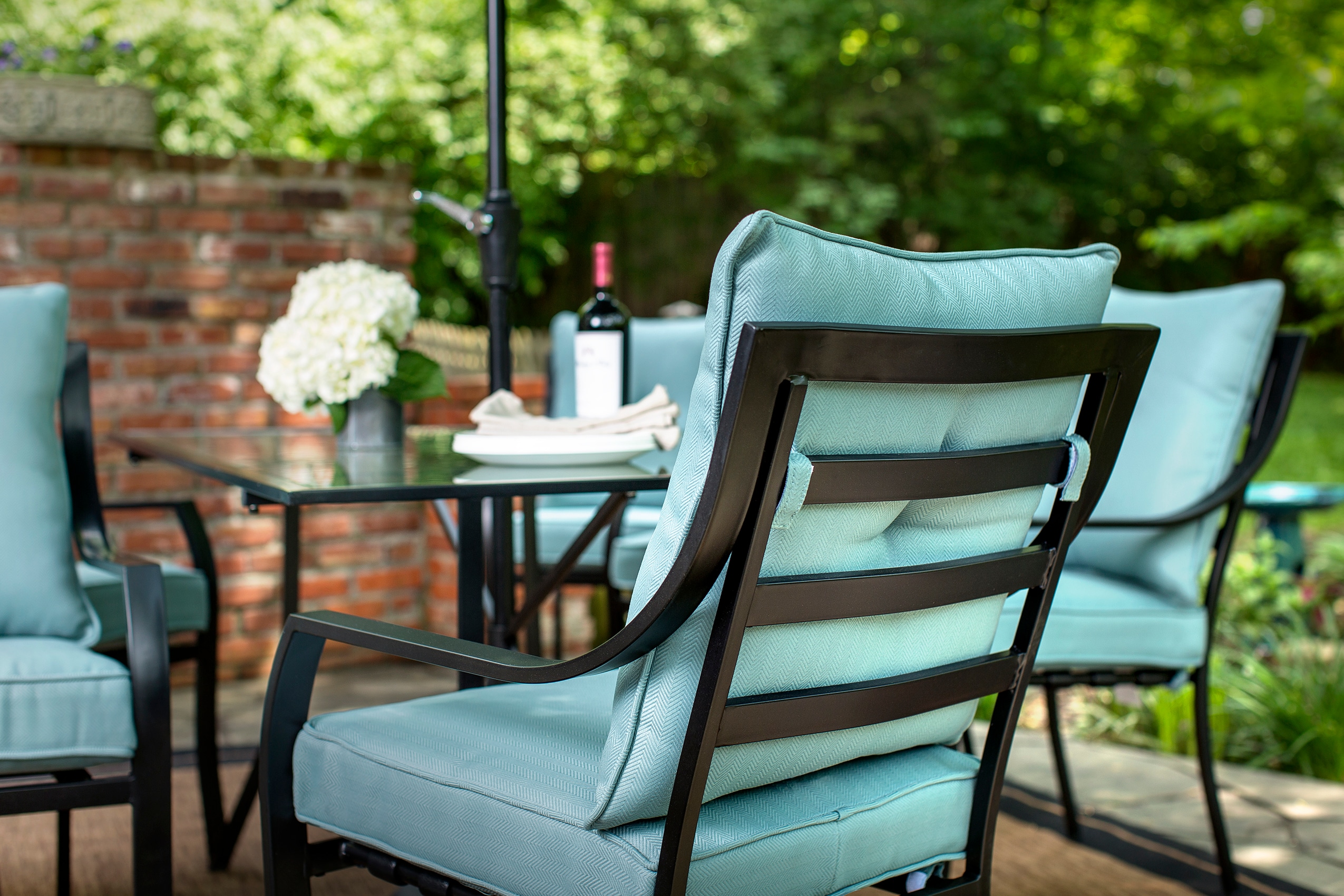 Hanover LAV6PCCUSH-BLU Patio-Furniture-Cushions - View #5