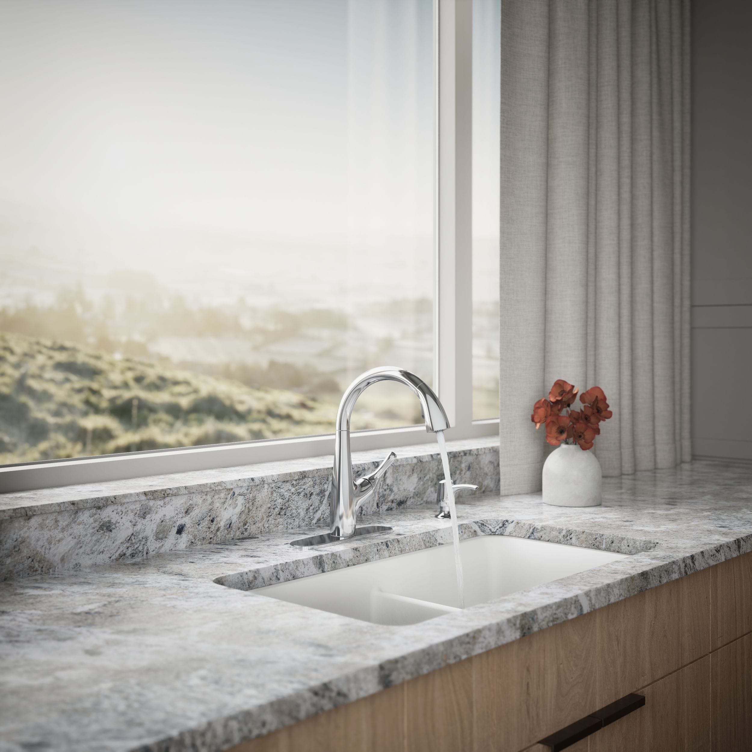 KOHLER R26698-SD-CP Kitchen-Faucets - View #4