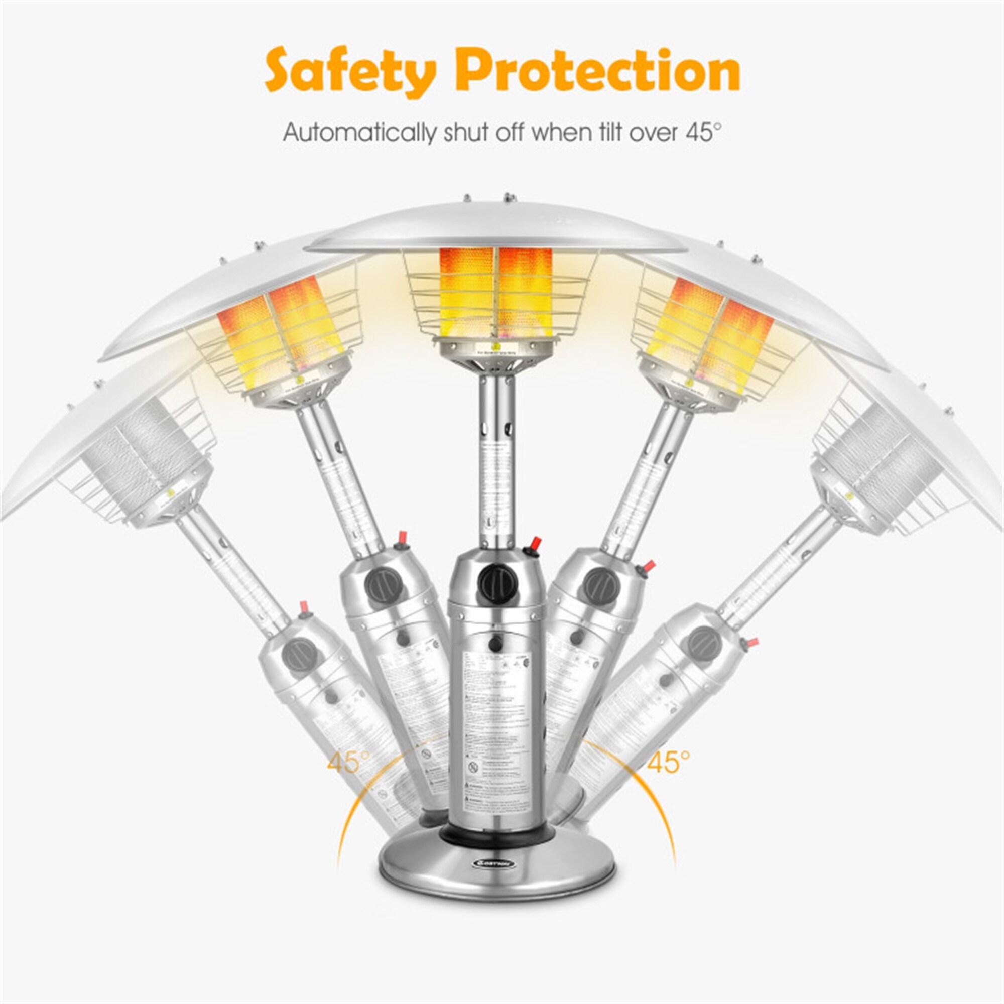 BABOOM BOM-NP11094-CO Outdoor-Gas-Patio-Heaters - View #6