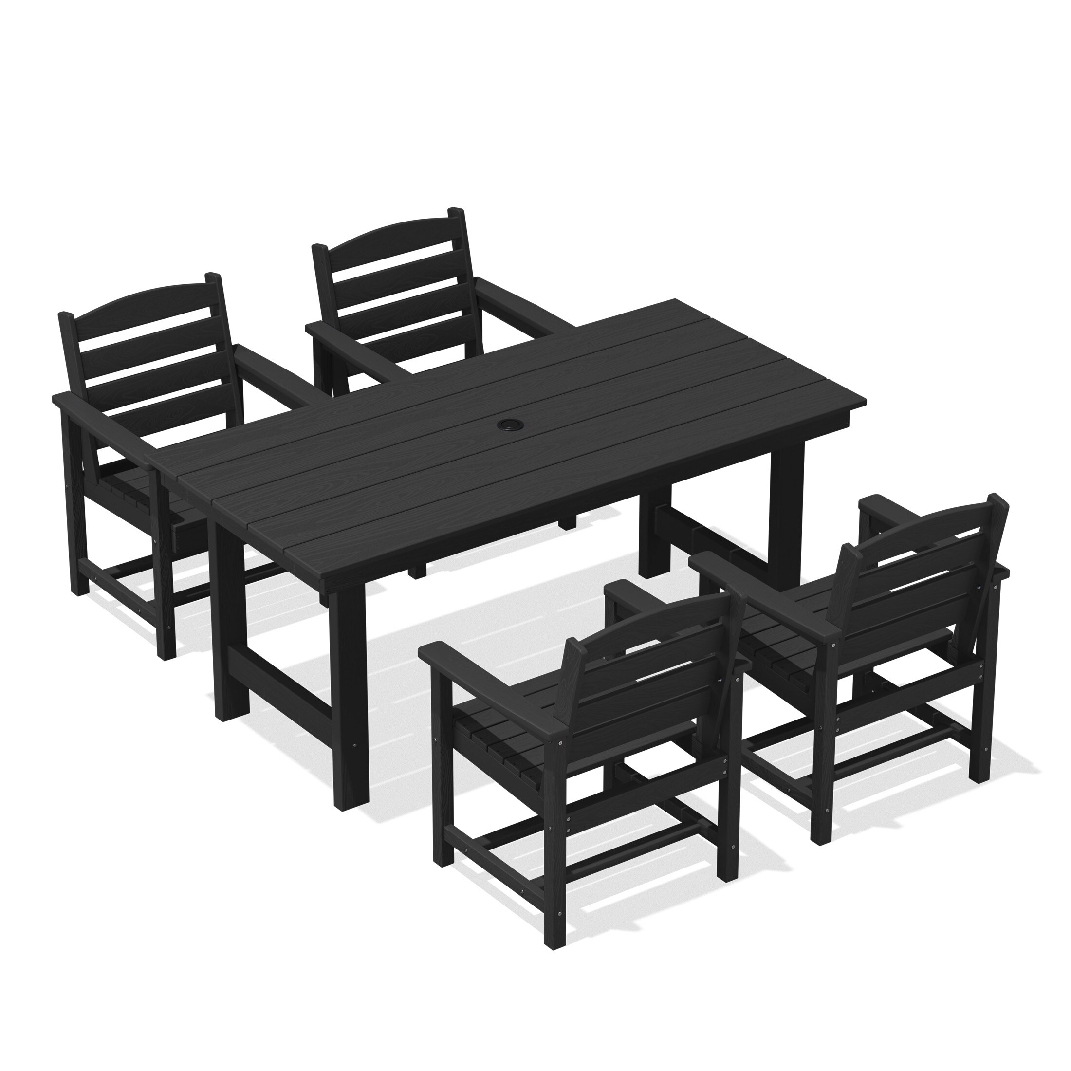 VOUA AK-2BJYCZY5-BK Patio-Dining-Sets - View #2