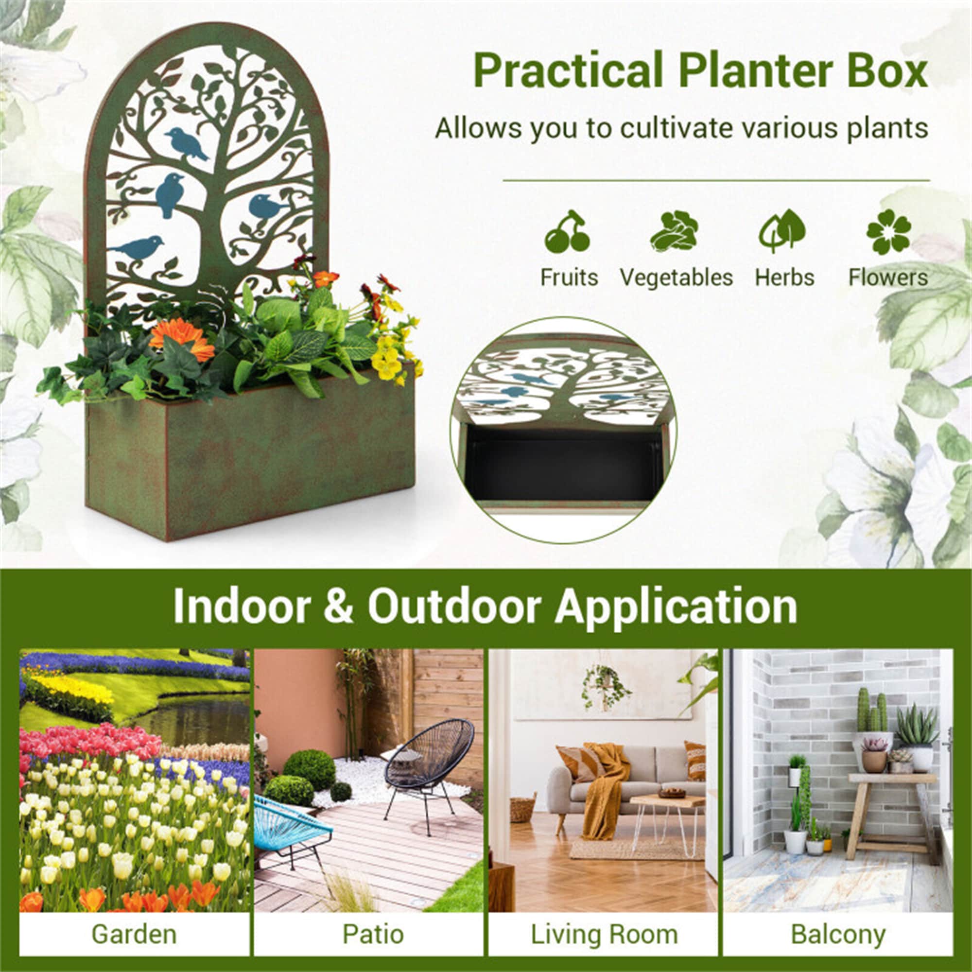 BABOOM BOM-034CP-2-CO Raised-Planter-Boxes - View #9