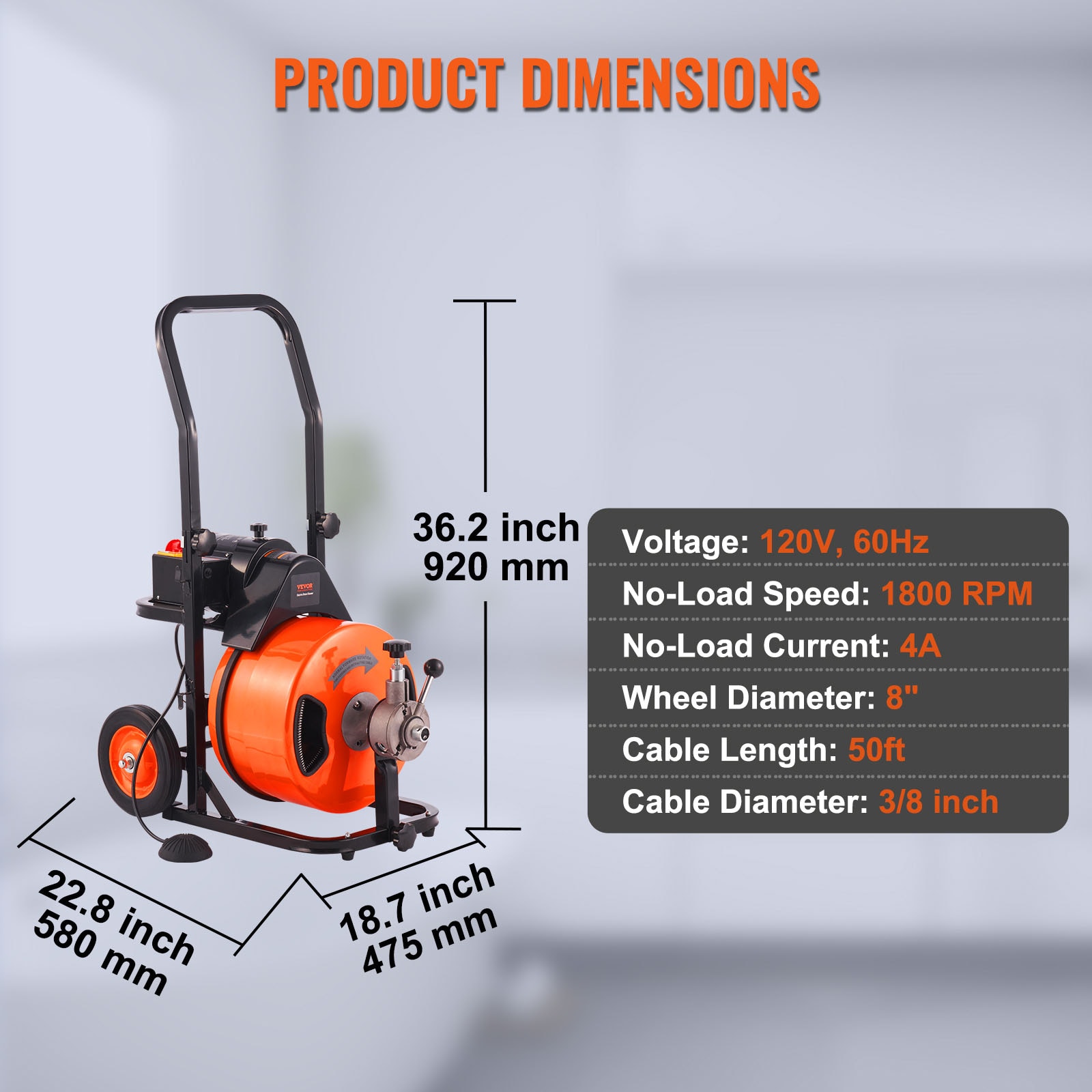 VEVOR ZDJJKLSGDSTJZ6SKCV1 Machine-Augers - View #8