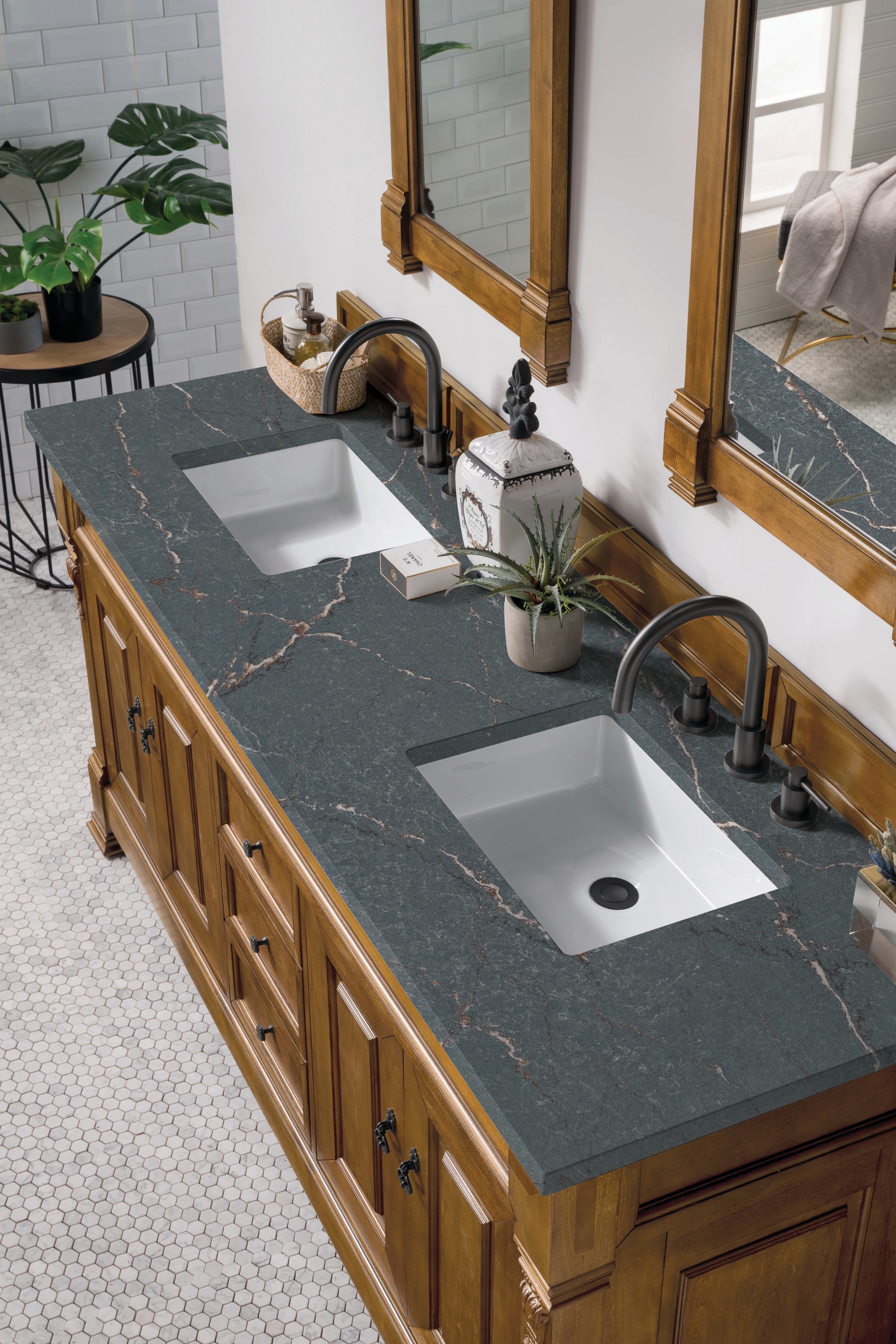 James Martin Vanities 147-114-5771-3PBL Bath-Vanity-Combo - View #5