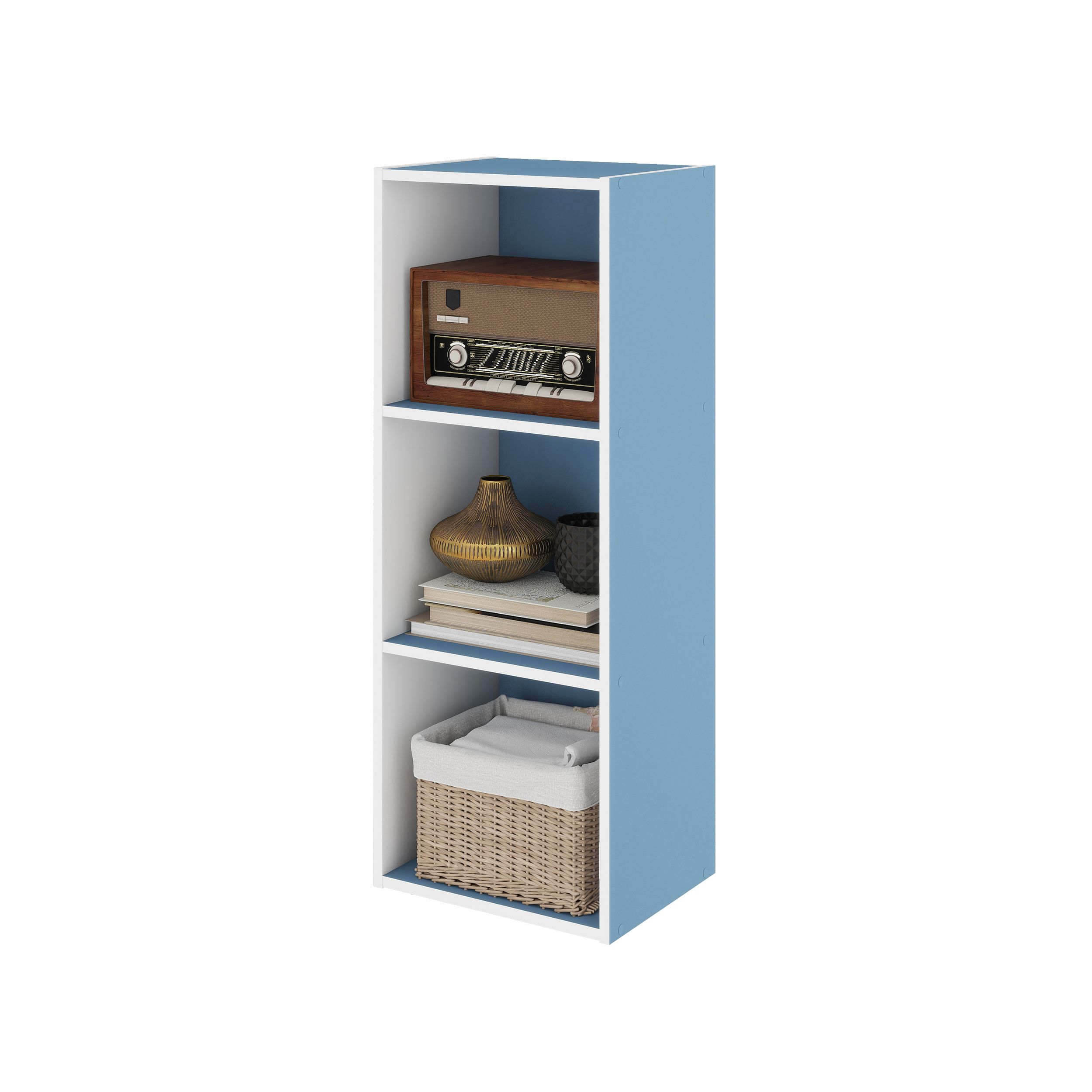 HomLux 11003WH/LBL-A bookcases - View #10