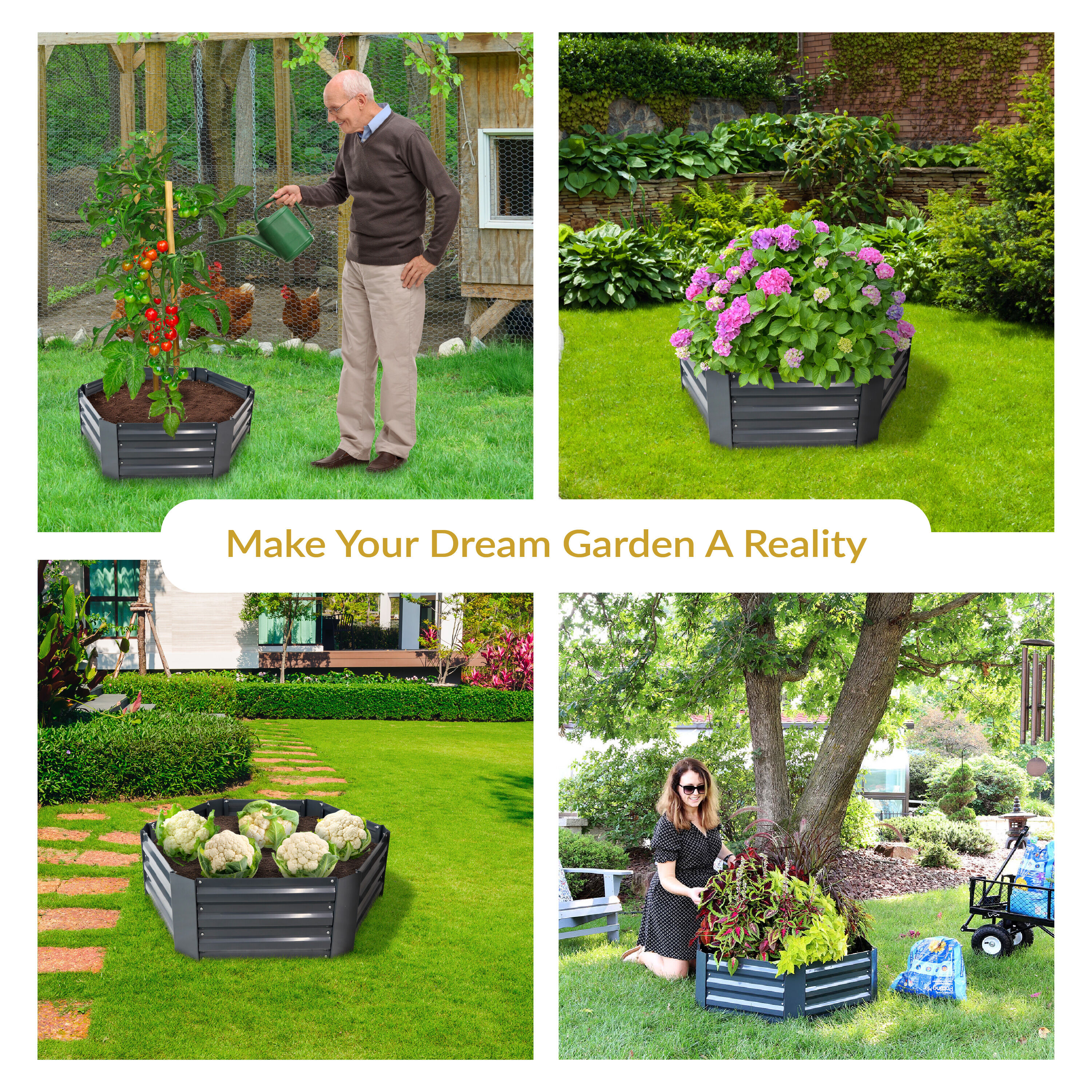 Sunnydaze Decor HB-543 Raised-Garden-Beds - View #5