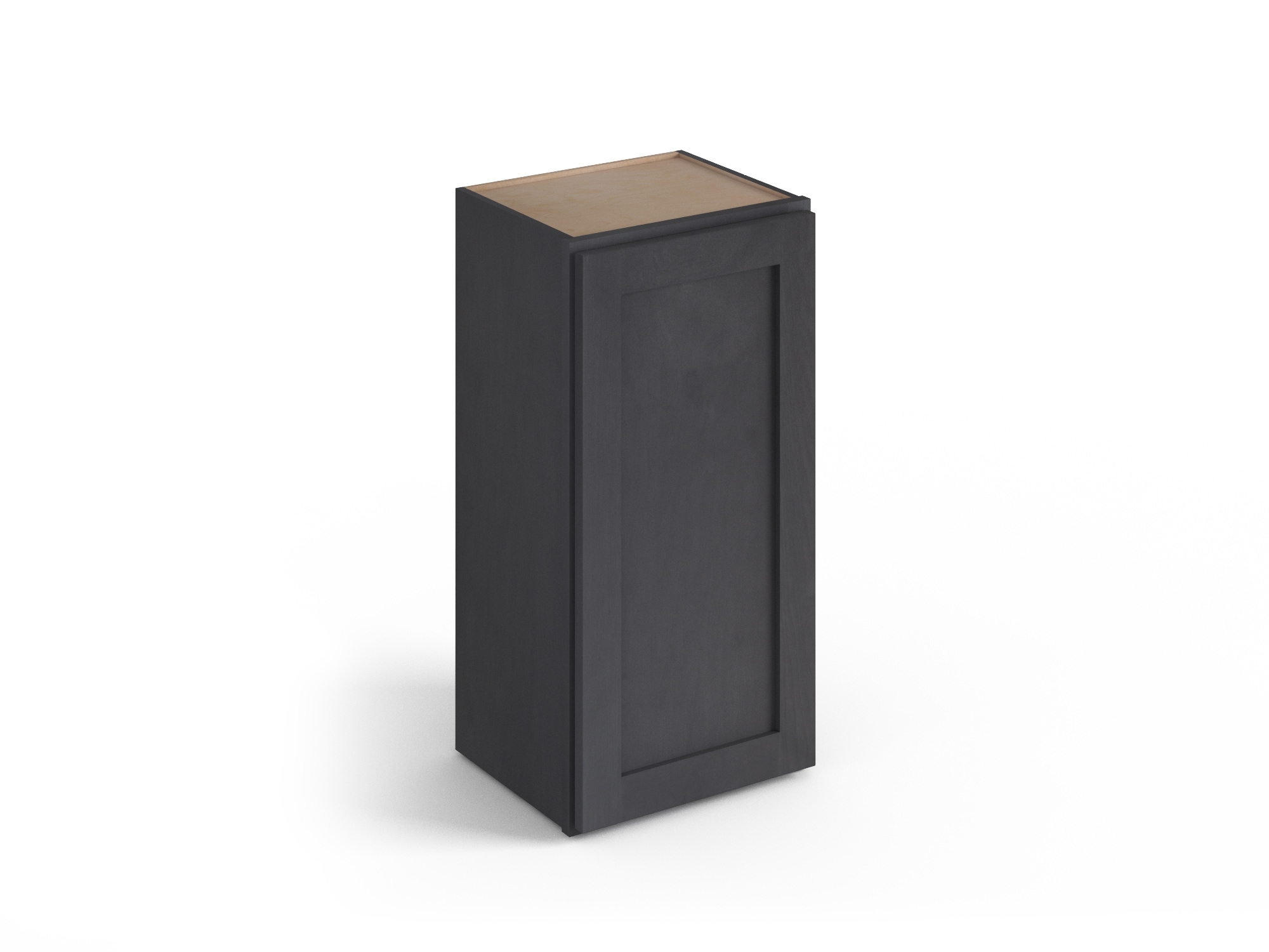Valleywood Cabinetry Proper Gray 21-in W x 30-in H x 12-in D Proper Gray Birch Wall Ready To Assemble Plywood Cabinet (Flat Panel Shaker Door Style)