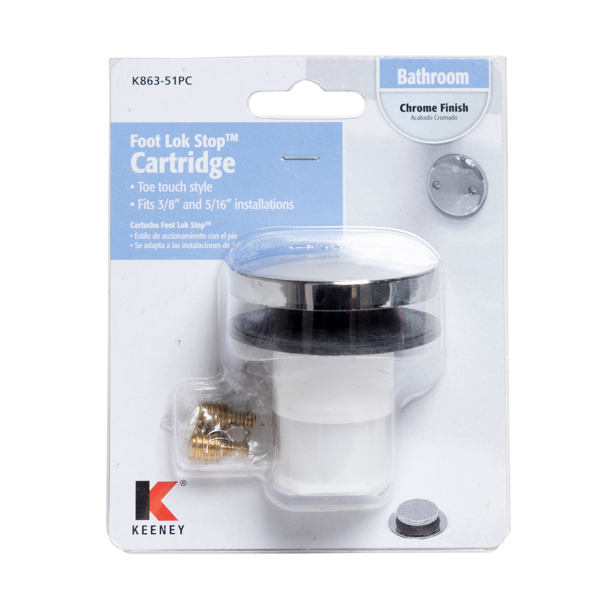 Keeney K863-51PC Tub-Drain-Accessories - View #5