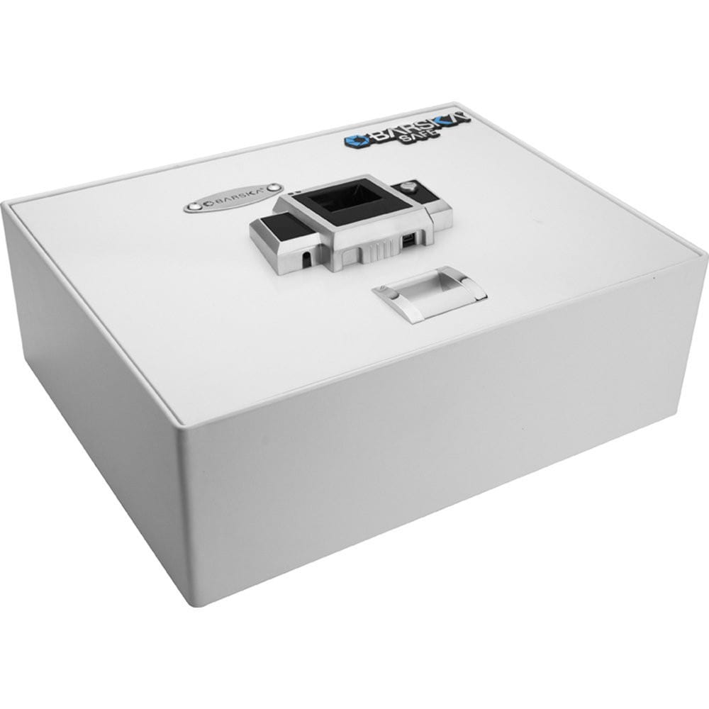 Barska AX12402 0.23-cu ft Biometric Drawer Safe