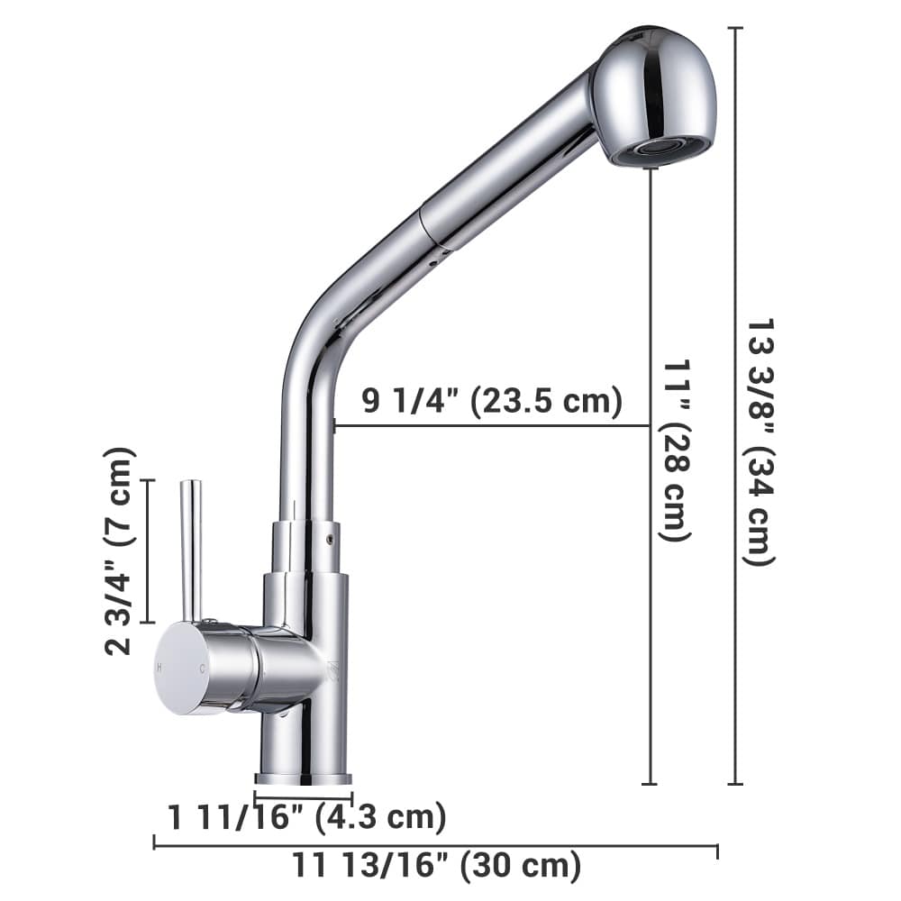 Aquaterior 81FAU006-M188-CHR-LO Kitchen-Faucets - View #6