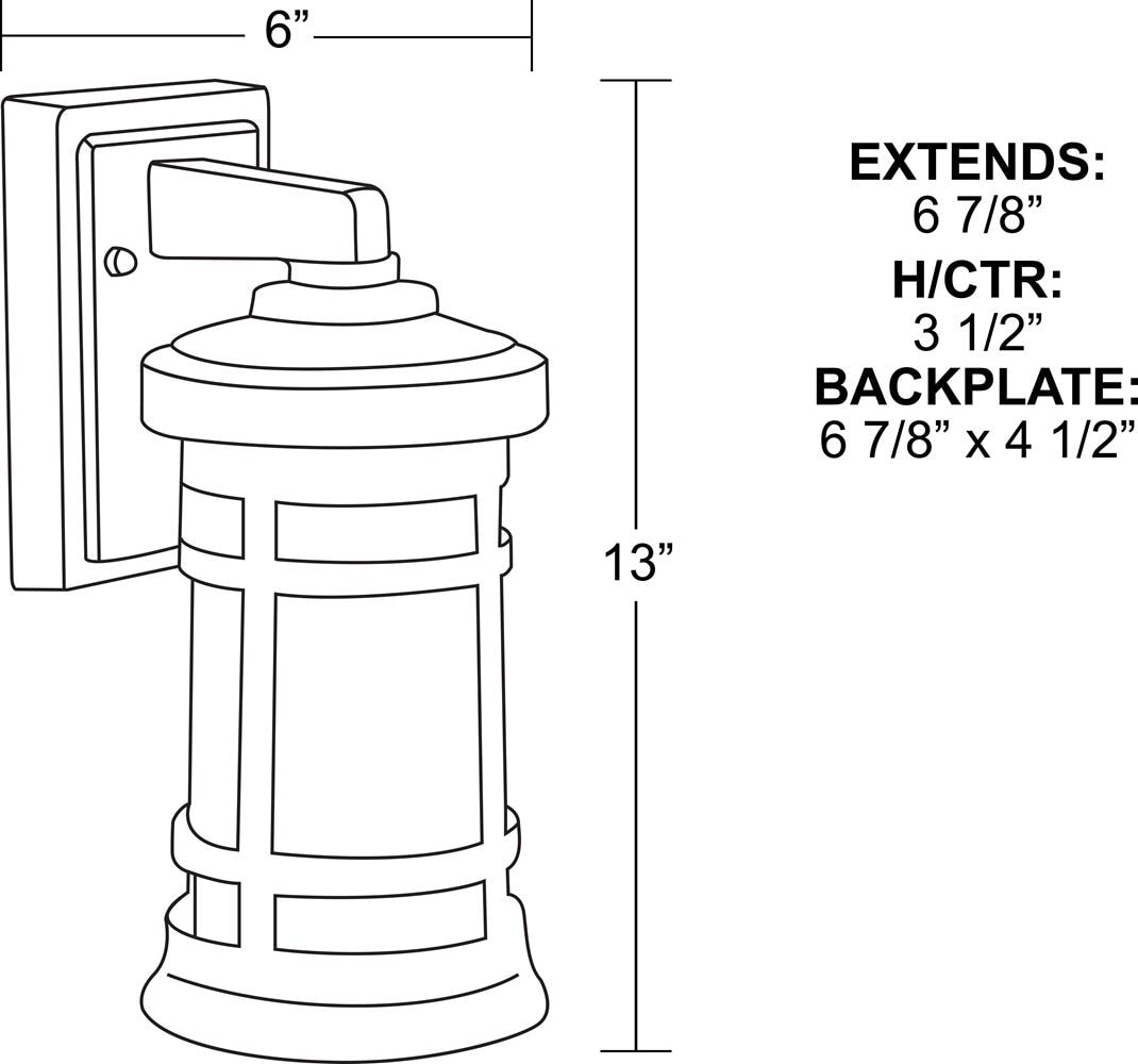 Solus SPC50SF-LE26W-BK Outdoor-Wall-Lighting - View #2