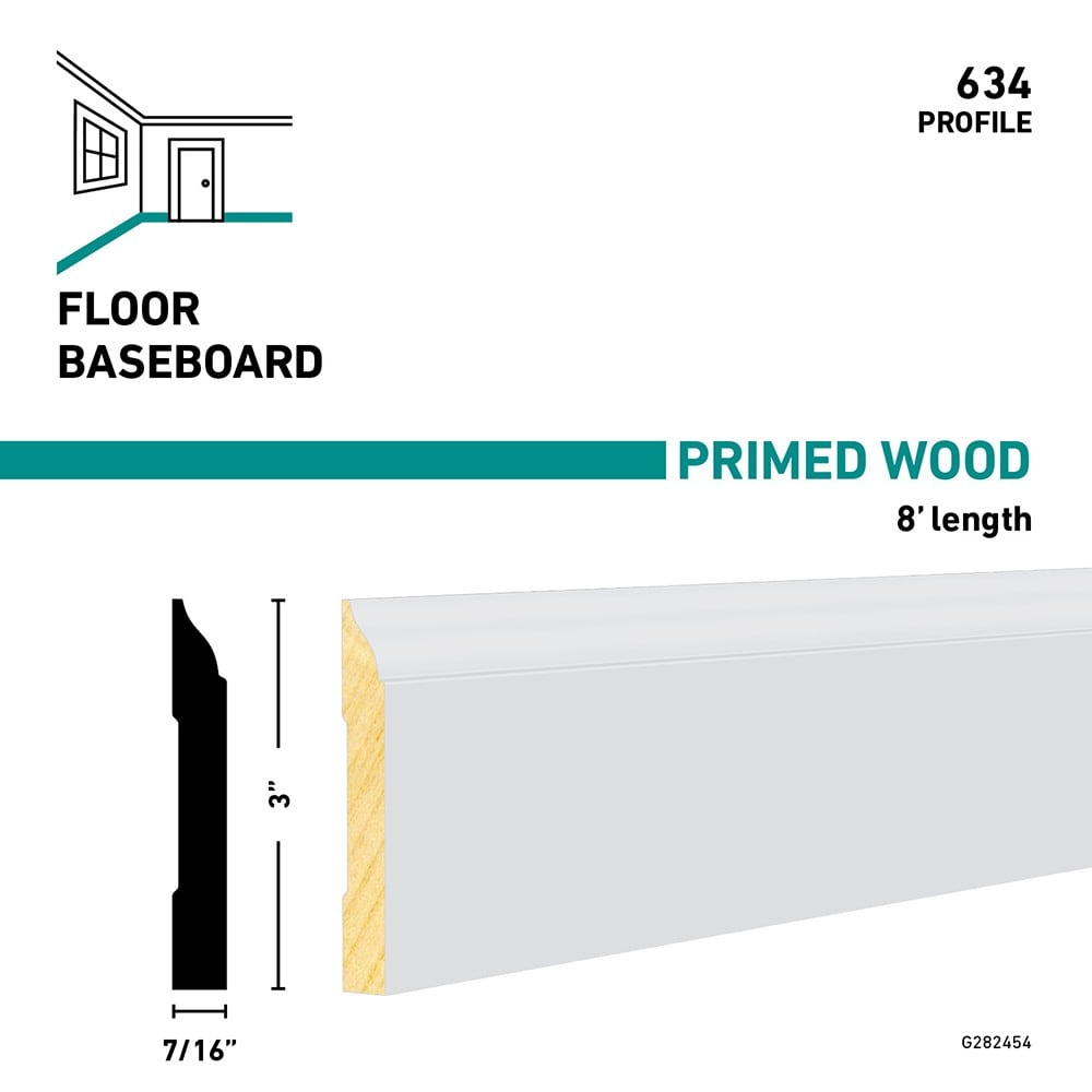 RELIABILT 634-PFJ8 Baseboard-Moulding - View #3