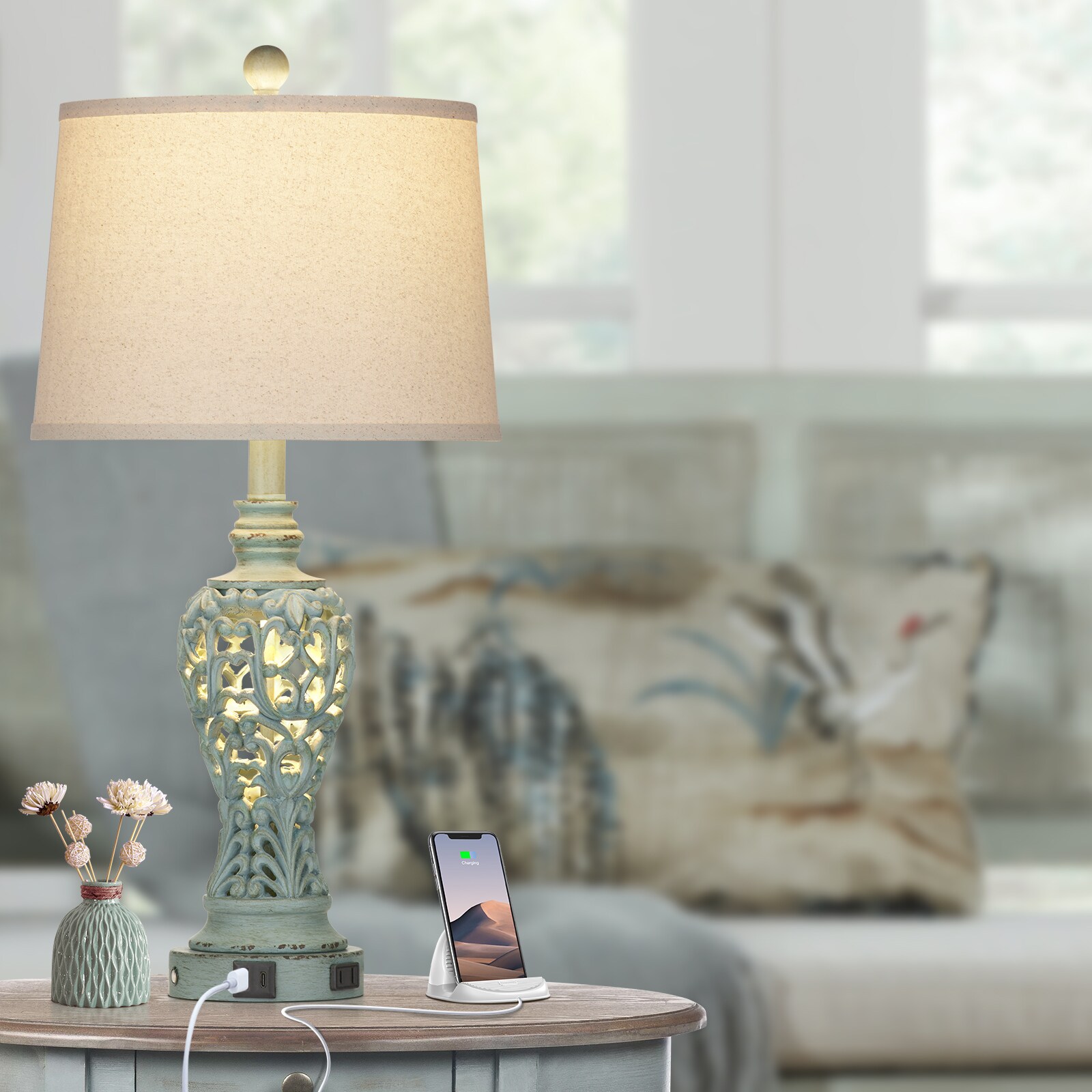 UrFurnishings TD-303 Table-Lamps - View #9