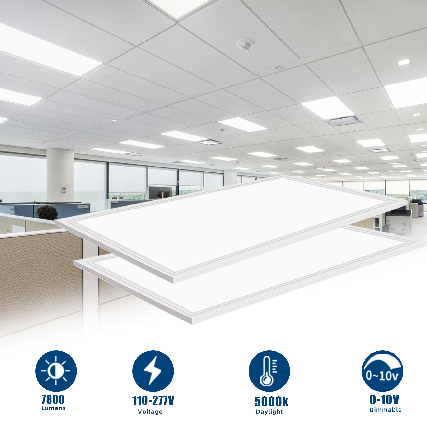 Bieuoram 2X4-4PACK-A Led-Panel-Lights - View #9