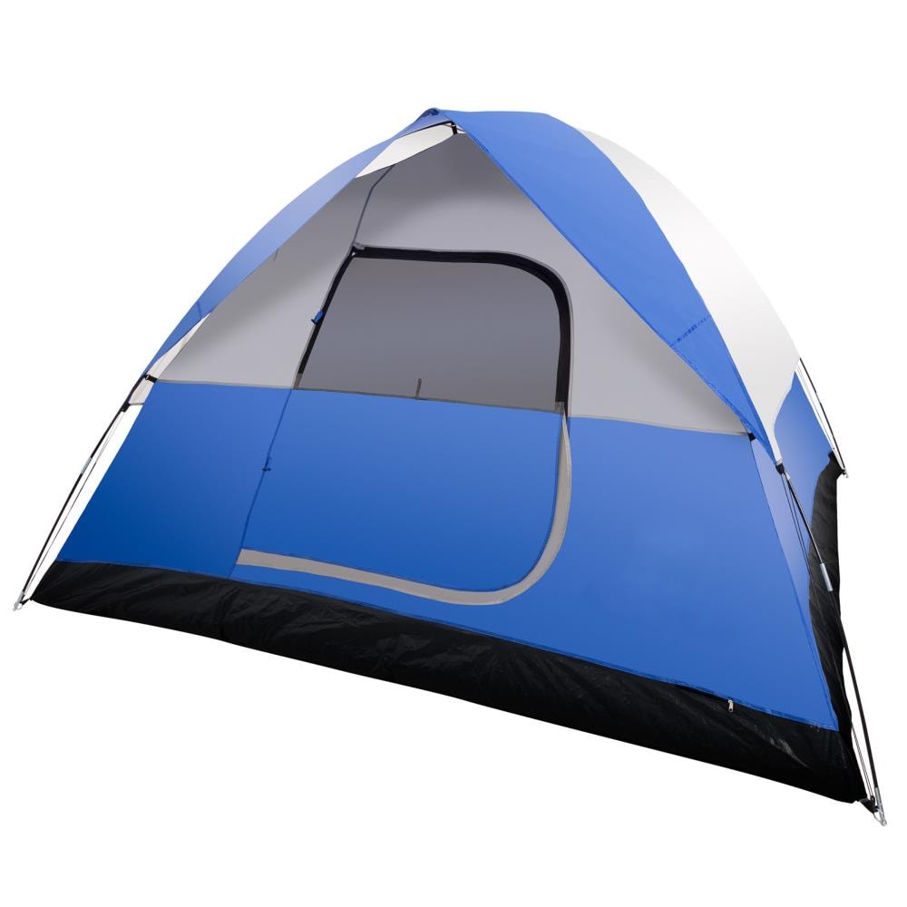 Leisure Sports Rebel Bay 6-Person Tent, Blue Polyester 6-Person