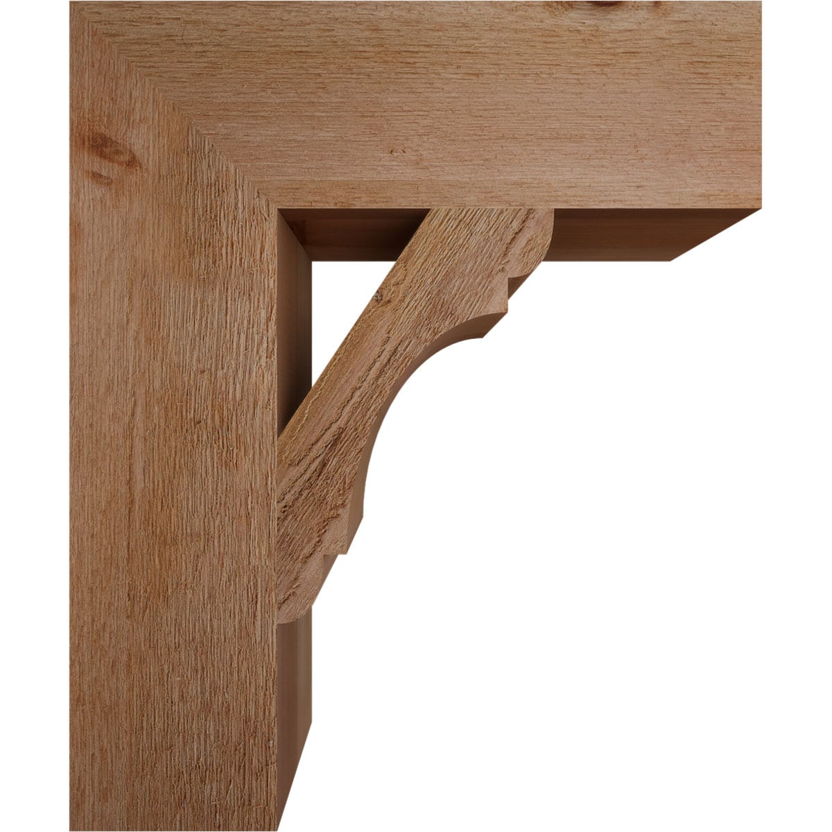 Ekena Millwork BKT06X20X24OLY05RWR corbels - View #3