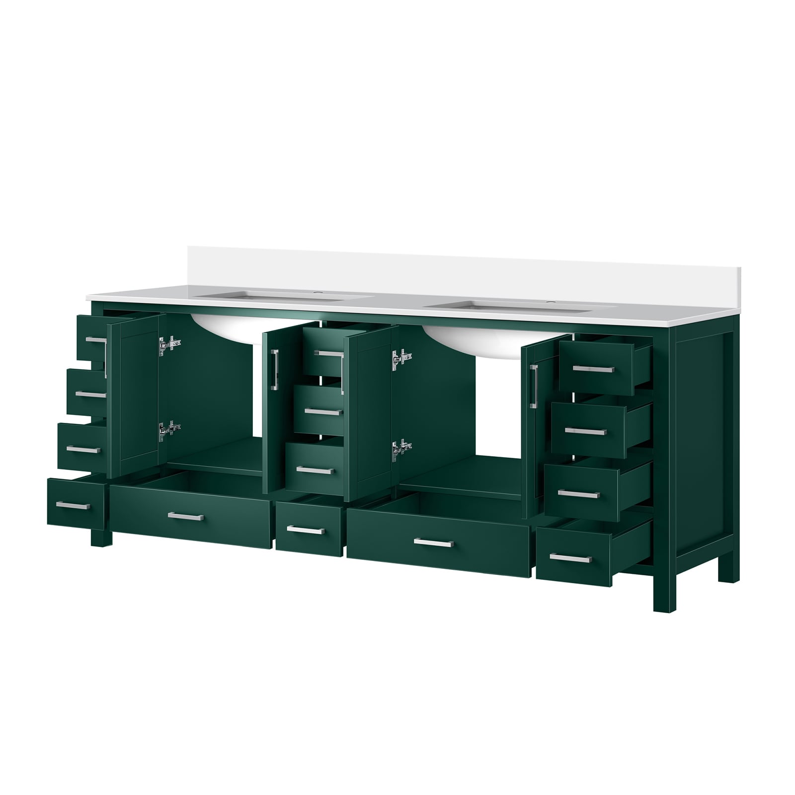 Lexora LVJ84DG300 Bath-Vanity-Combo - View #3